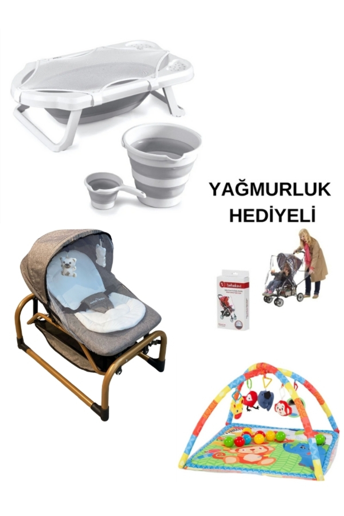 modabebekler Moms 23 Parça Yeni Doğan 5 Yaşına Kadar Kullanıma Uygun Çeyiz Seti fotoğrafı 5 (önizleme)