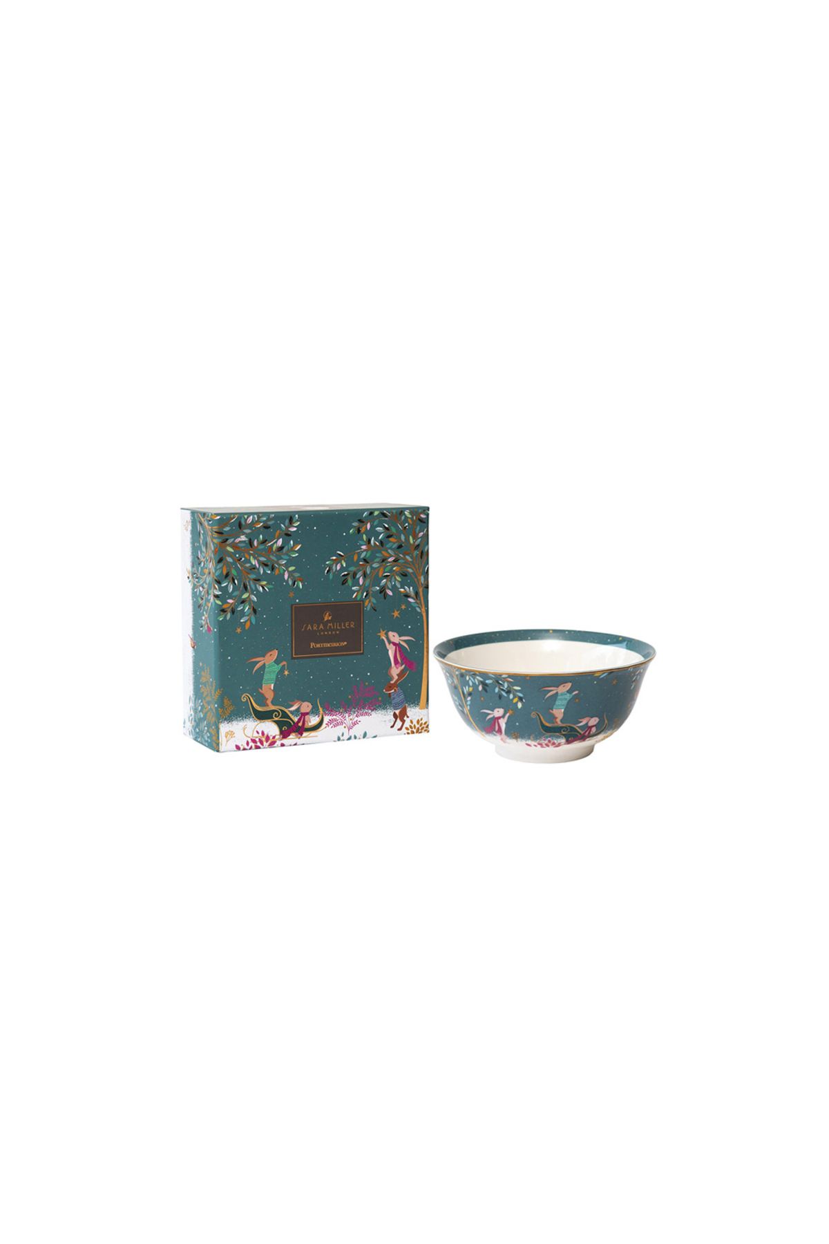 Portmeirion Woodland Tales Şekerleme Kasesi, Tavşan Kızak