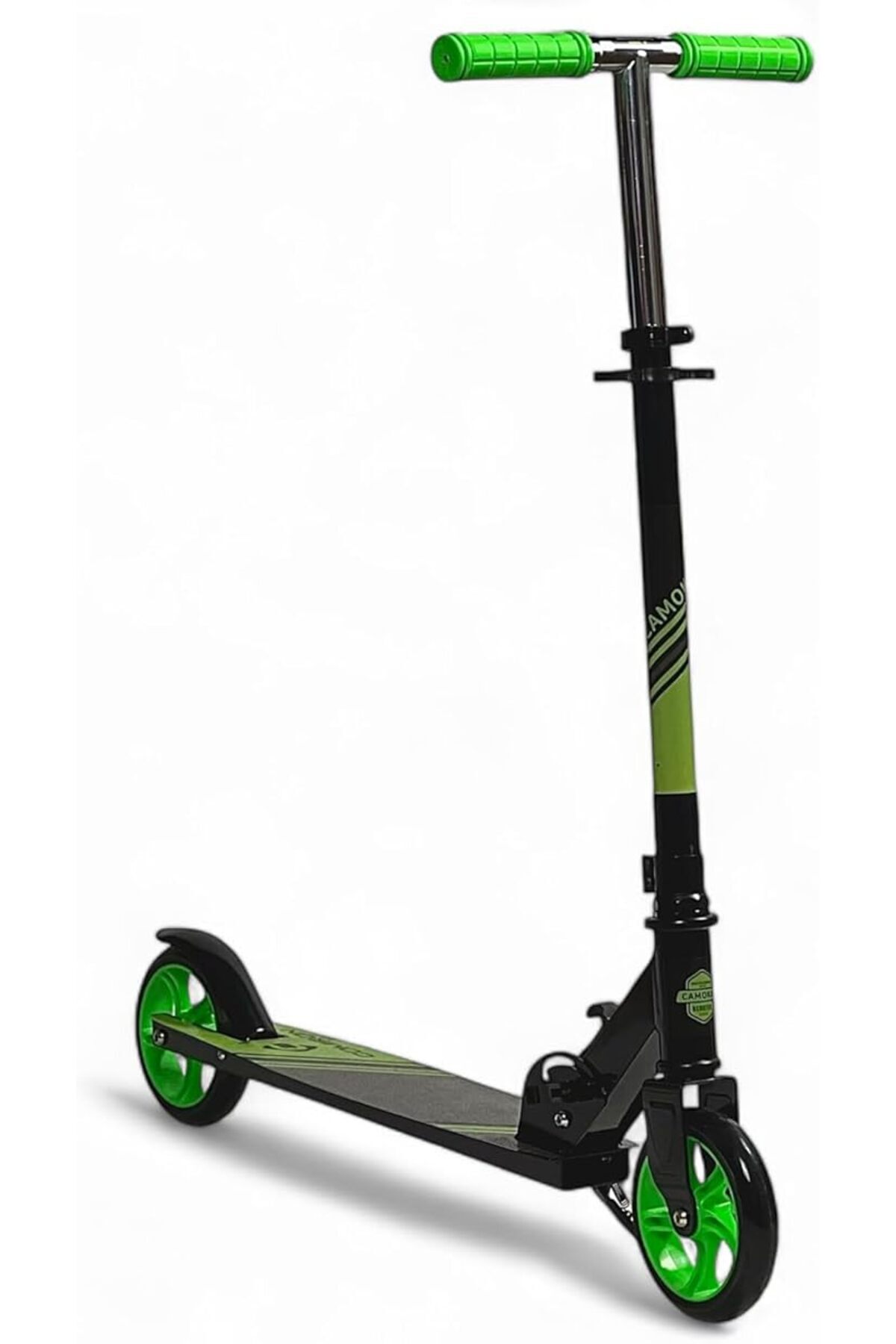 ALBADER-Kick Scooters for Kids, Adjustable Height Foldable Scooter, With Diameter Silent Wheels 1