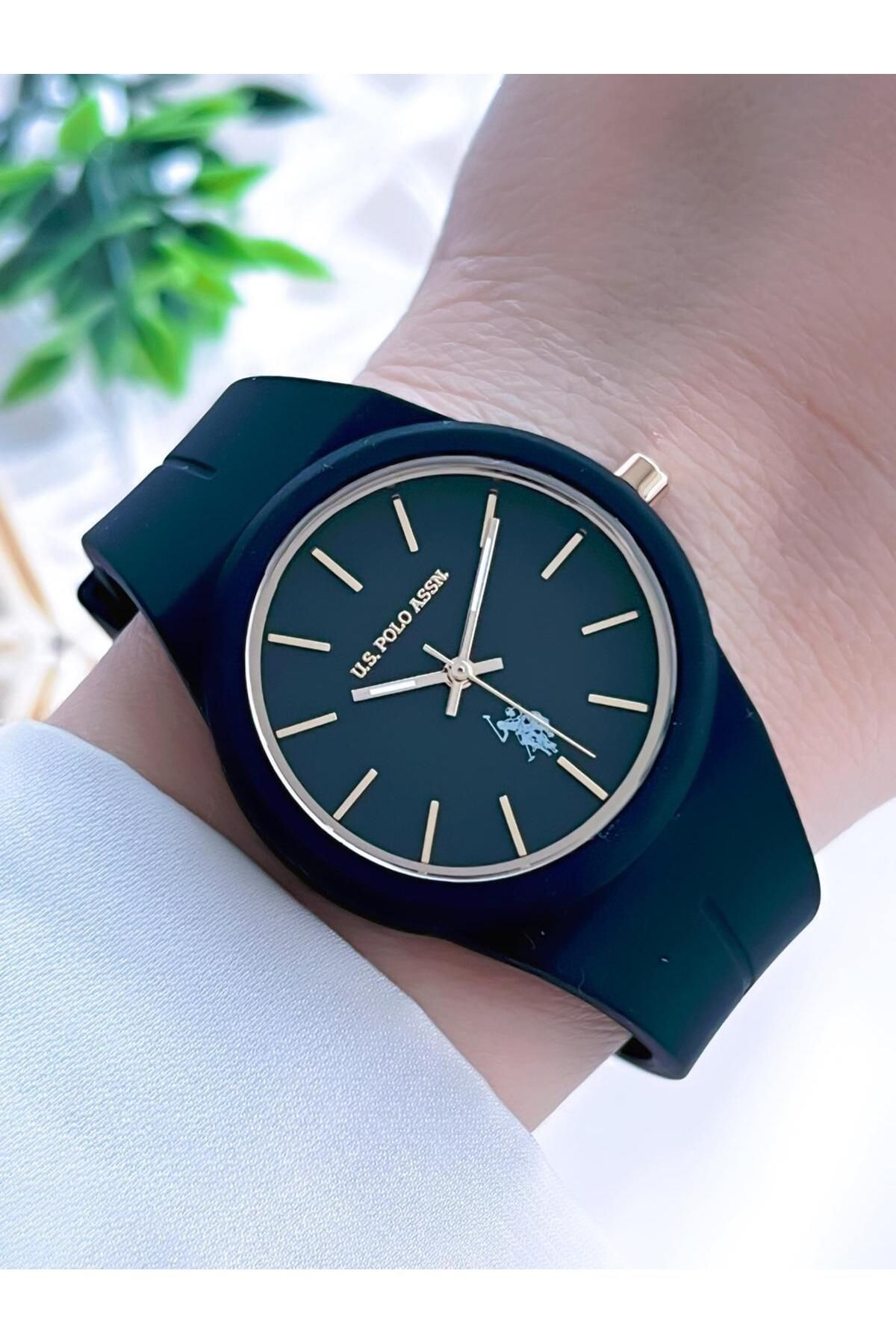 U.S. Polo Assn.-U.S.Polo Assn Sports Couple Wristwatch with 3 Atm Waterproof Silicone Bands - U.Cft.1110.E02 4