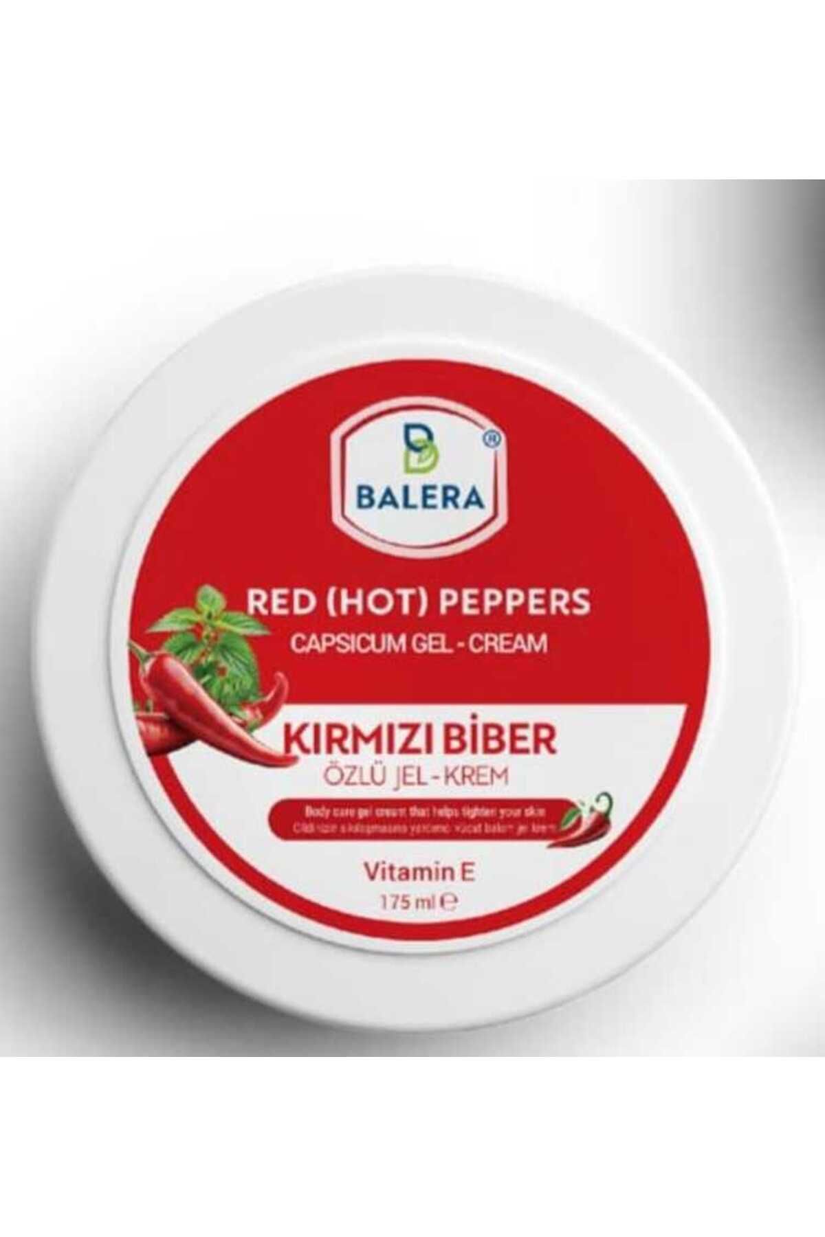 BALERA Selülit Jeli 175ml - Sıkılaştırıcı Etkili Kırmızı Biber Ve Acı Biber Özlü Masaj Jeli