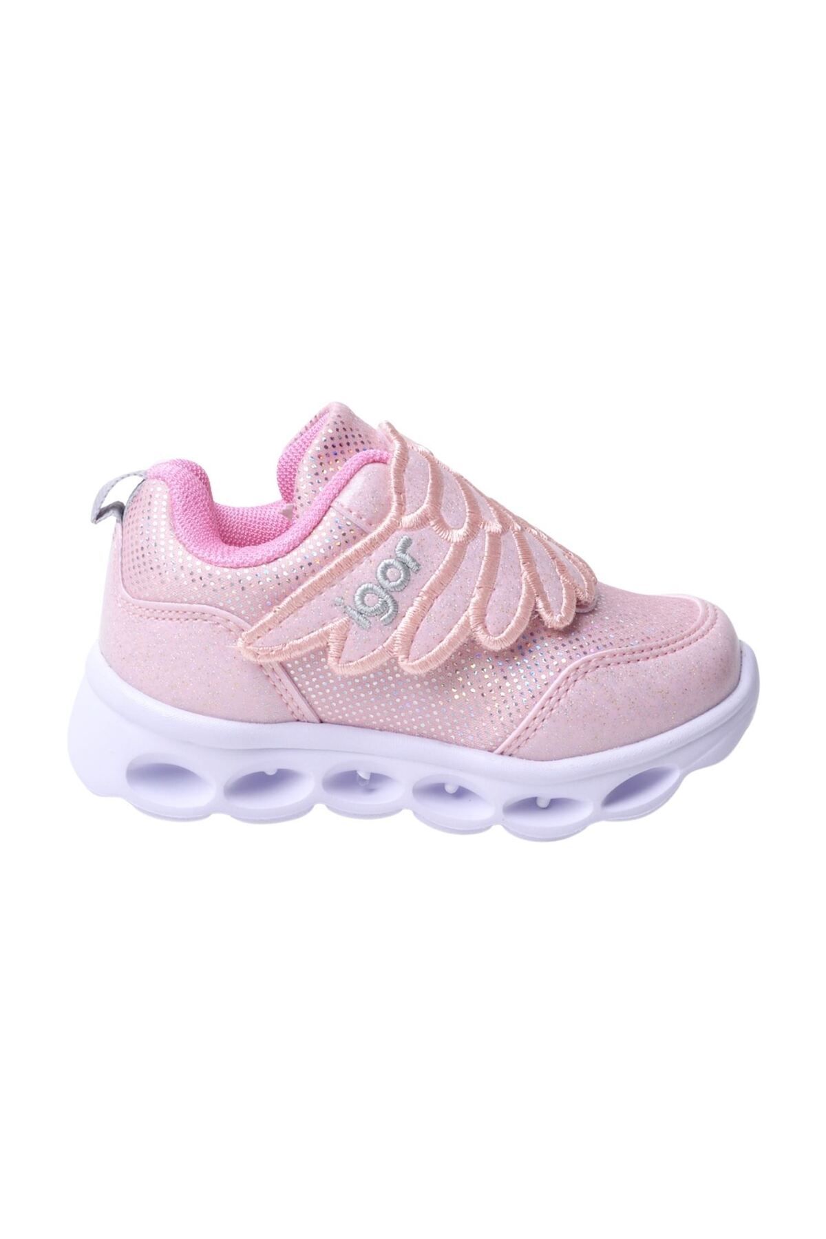 IGOR-Bc10001 Bella Kids Lighted Pink Sneakers 1