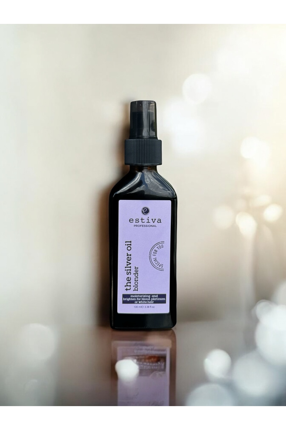 Silver Oil 100ml - Platin, Sarı ve Beyaz Saçlar için Durulanmayan Saç Bakım Yağı — 02 — تصویر 3 از 3