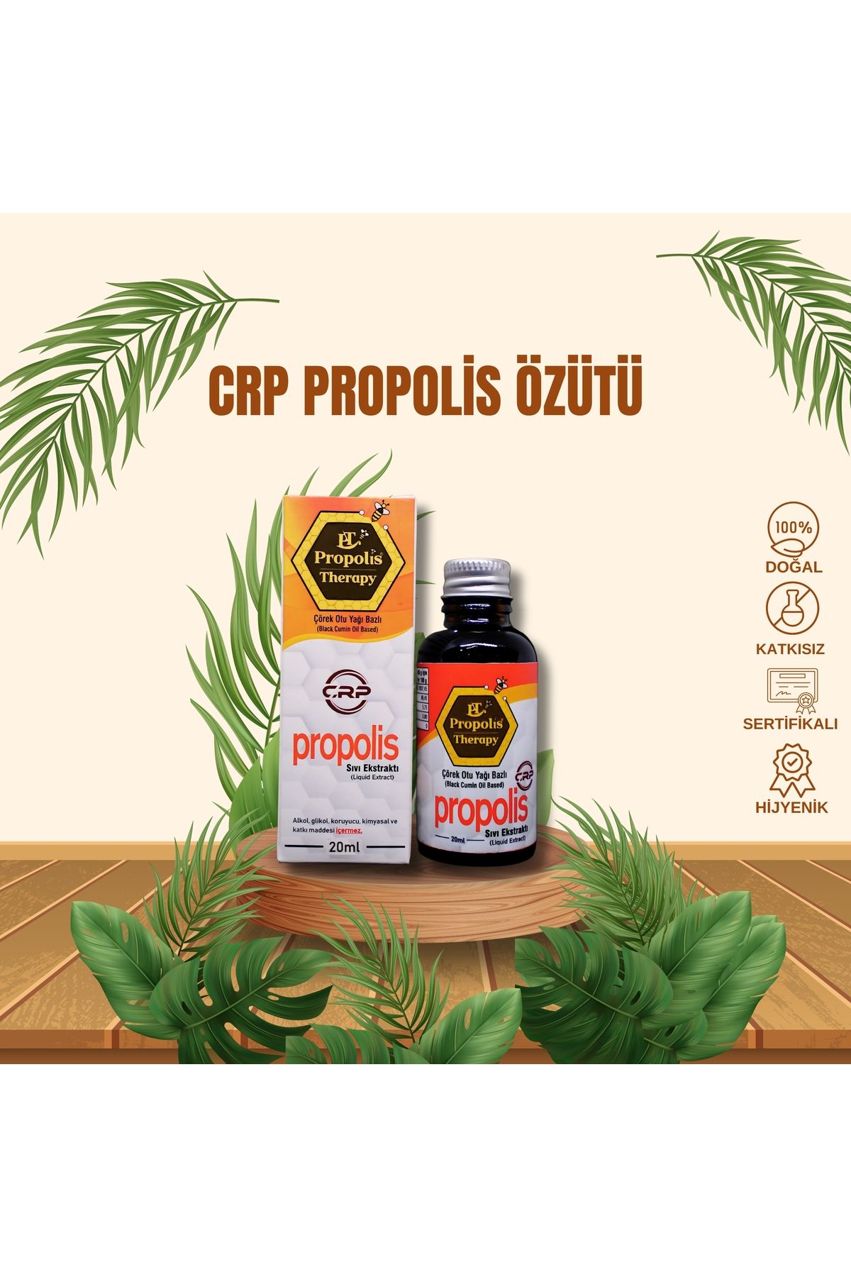 PT Propolis Therapy CRP Propolis Ekstraktı 20ml