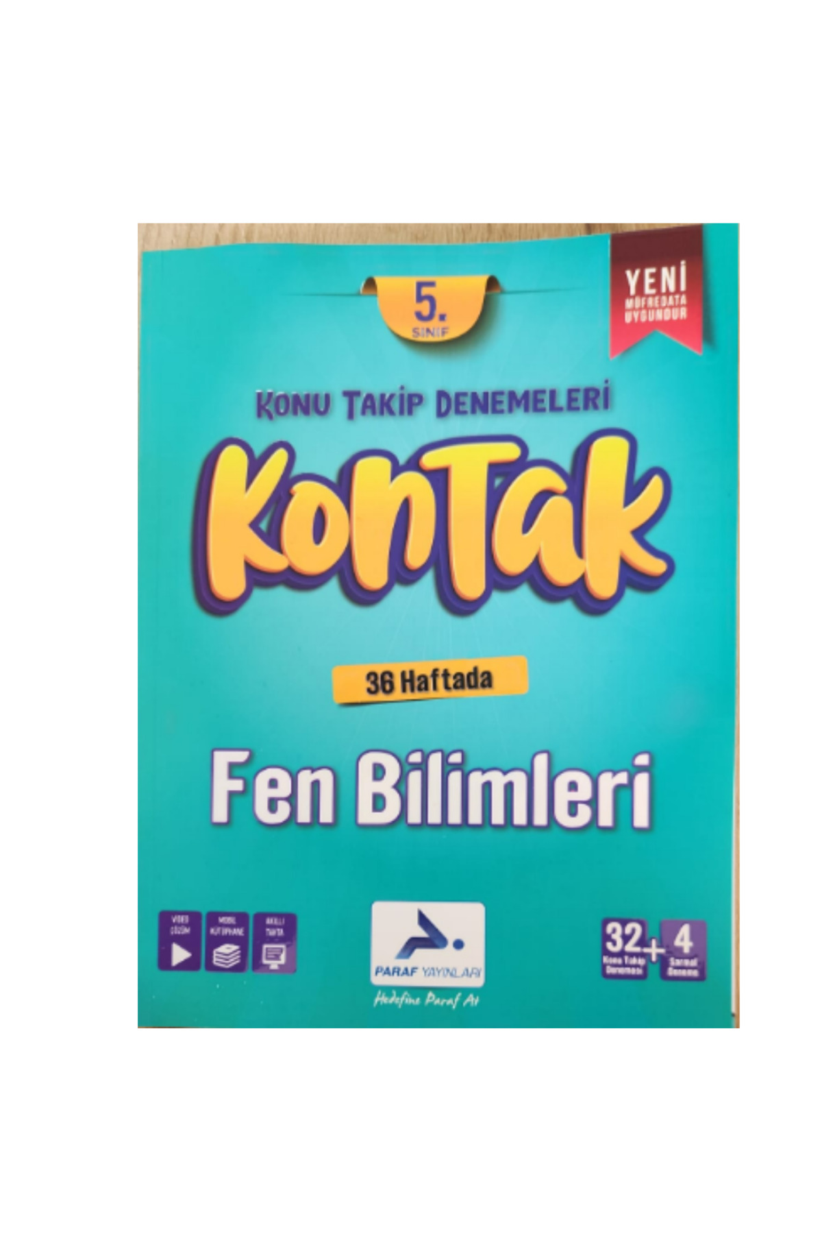 Paraf Yayınları 5.SINIF KONTAK FEN BİLİMLERİ KONU TAKİP DENEMELERİ