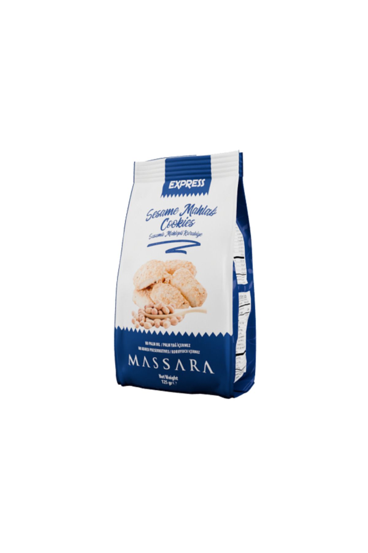 Massara Express Susamlı Mahlepli Kurabiye 125 gr