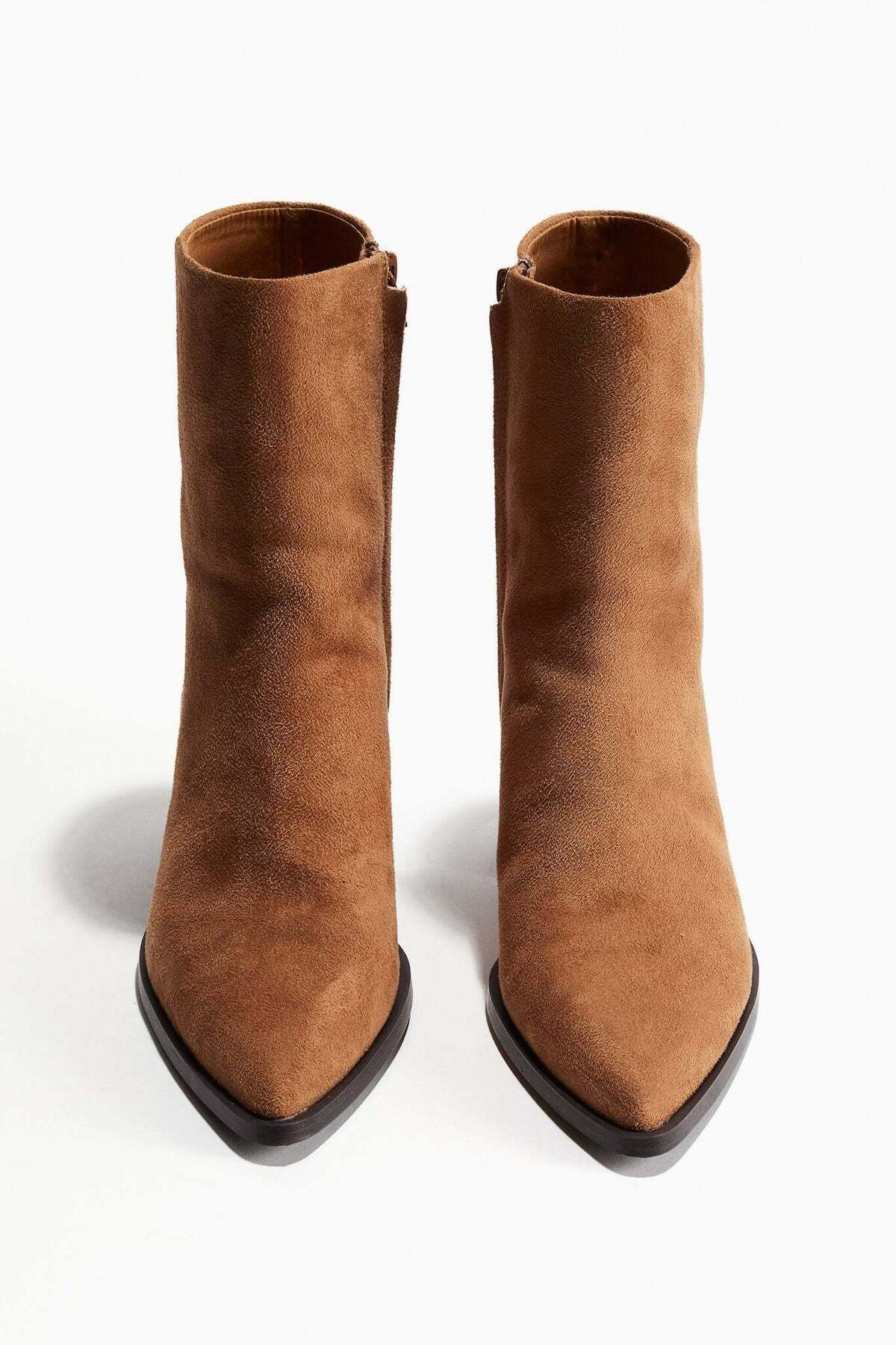 H&M-Pointed Ankle Boots 6