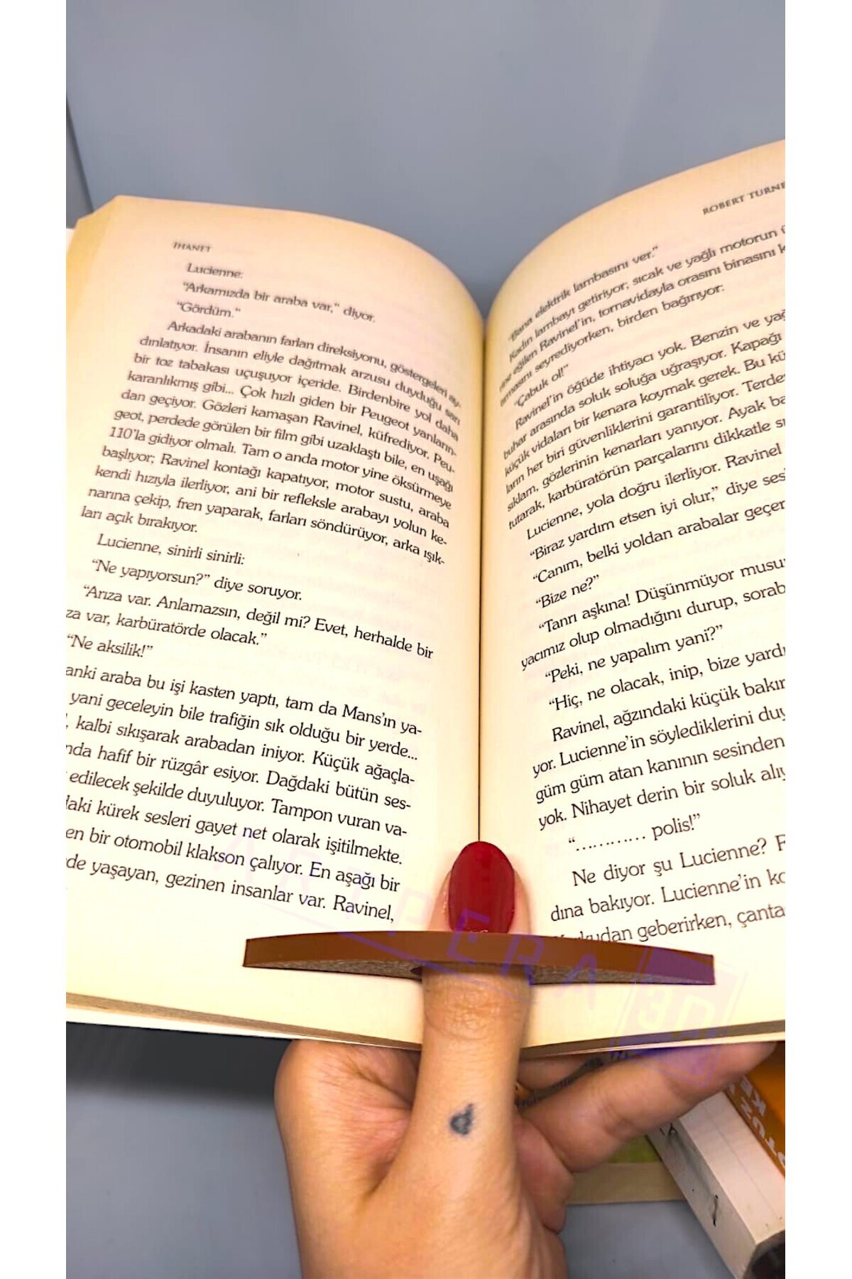 Home Kitap Okuma Yüzüğü Kitap Tutucu 2'lipaket