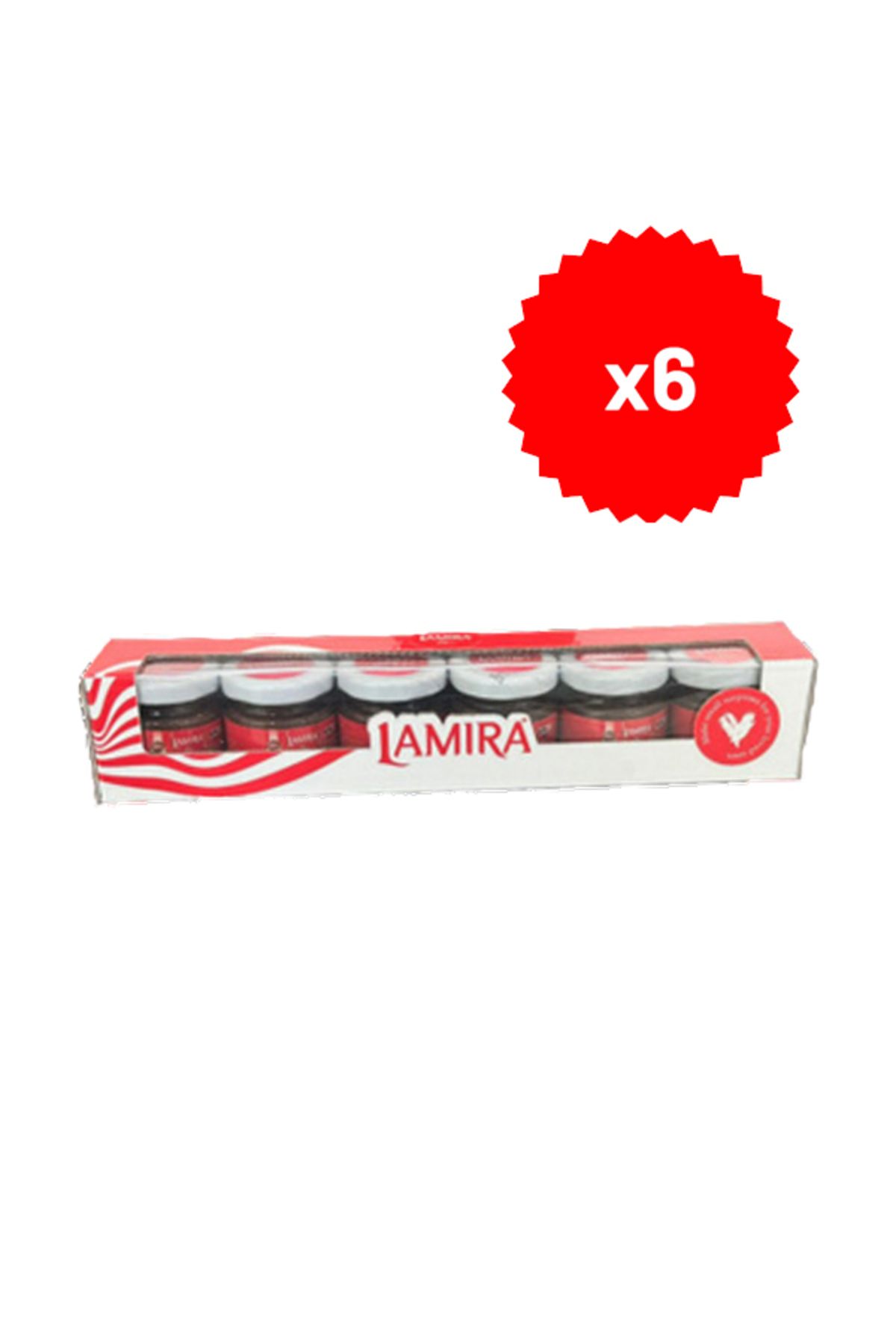 LAMİRA Lamira Kakaolu Fındık Ezmesi 40g*6