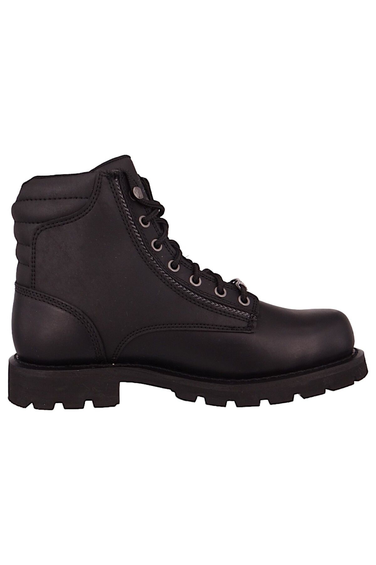 Harley Davidson-Herren Bikerboots Stiefelette Clarkson D93862 Schwarz Black Leder/Synthetik 5