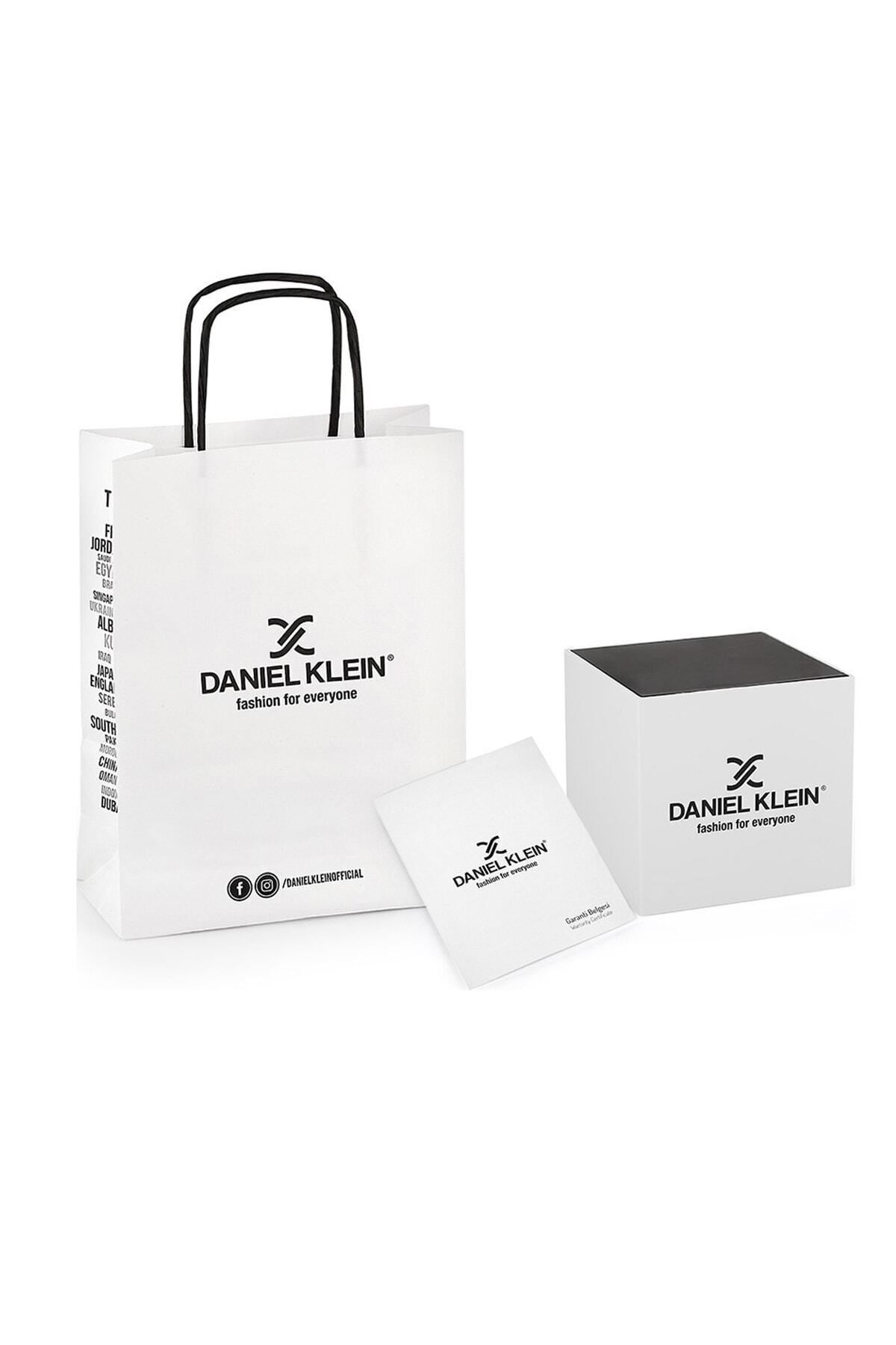 ساعت مچی مردانه Daniel Klein 3 Atm نقره ای ضد آب * دستبند بند ناف استیل Dke2055c1