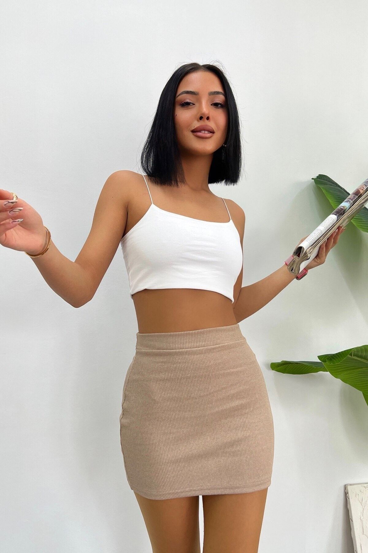 KaSheHa-Mini Camisole Skirt 2