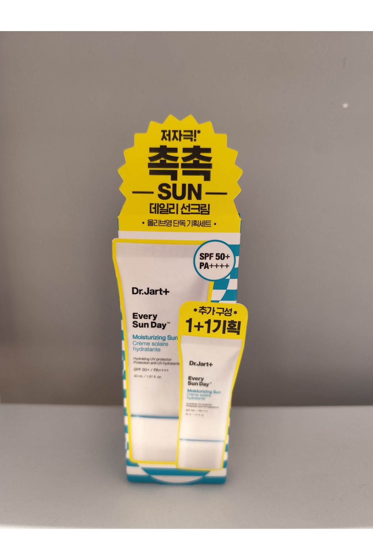 Dr.Jart + Every Sun Day Nemlendirici Güneş kremi SPF 50+ – PA++++, 30 ml(1+1) 2 adet