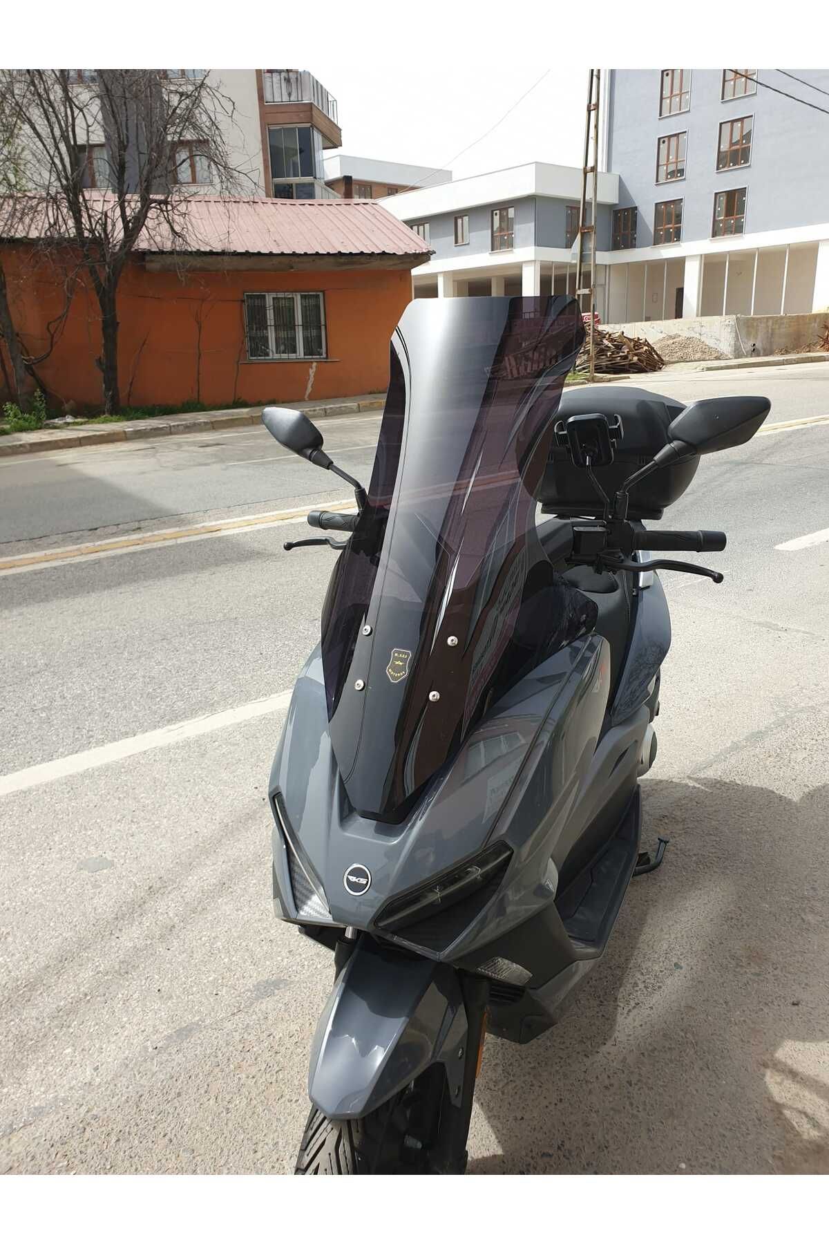 RKS Vieste 249 Siperlik Ön Cam 2022-2025 Model 78cm Siyah Renkli 4mm UZUN CAM
