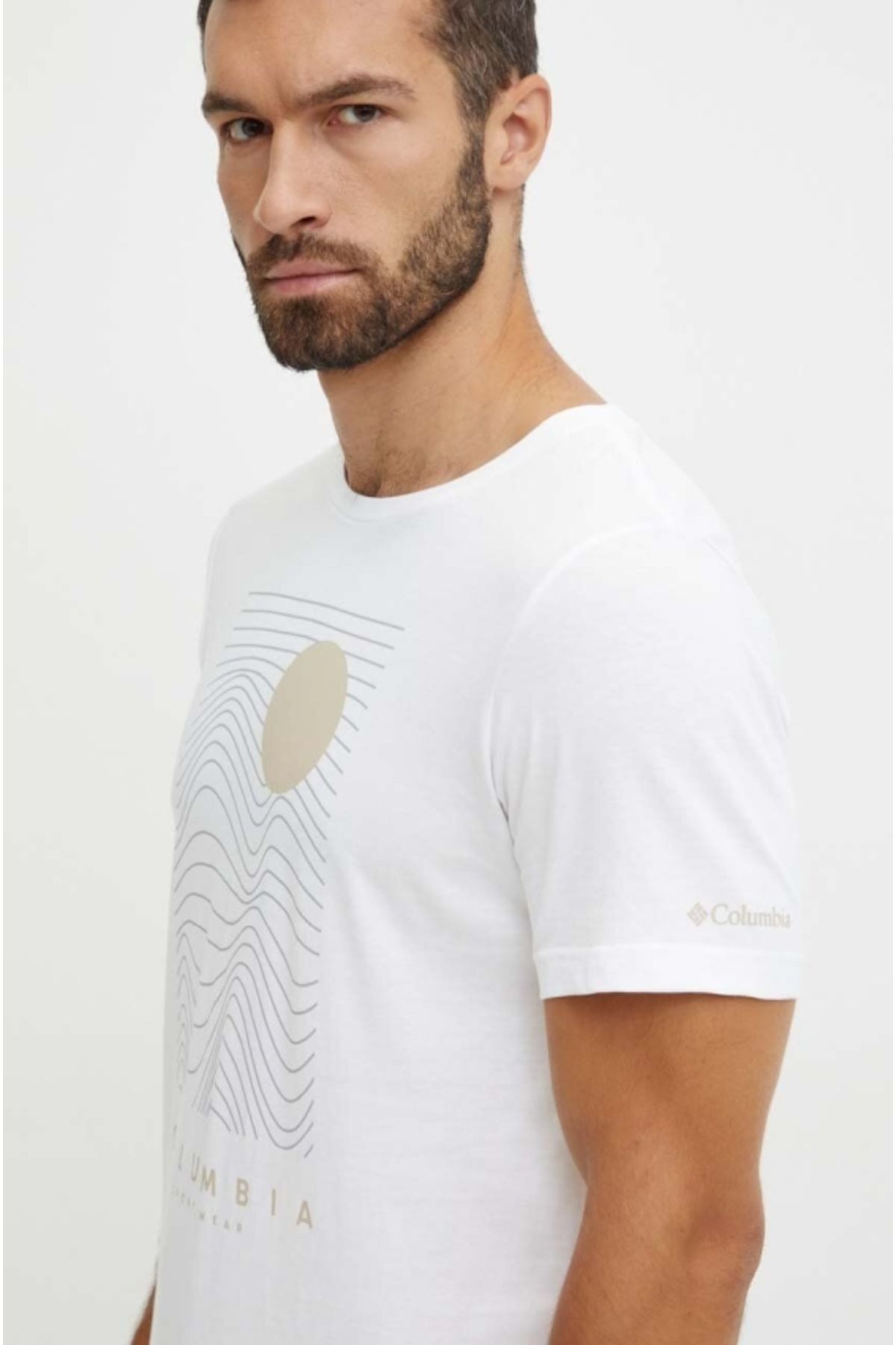 Columbia-Ανδρικό μπλουζάκι CS0390 - Csc M Linear Drifts Ss Tee 3
