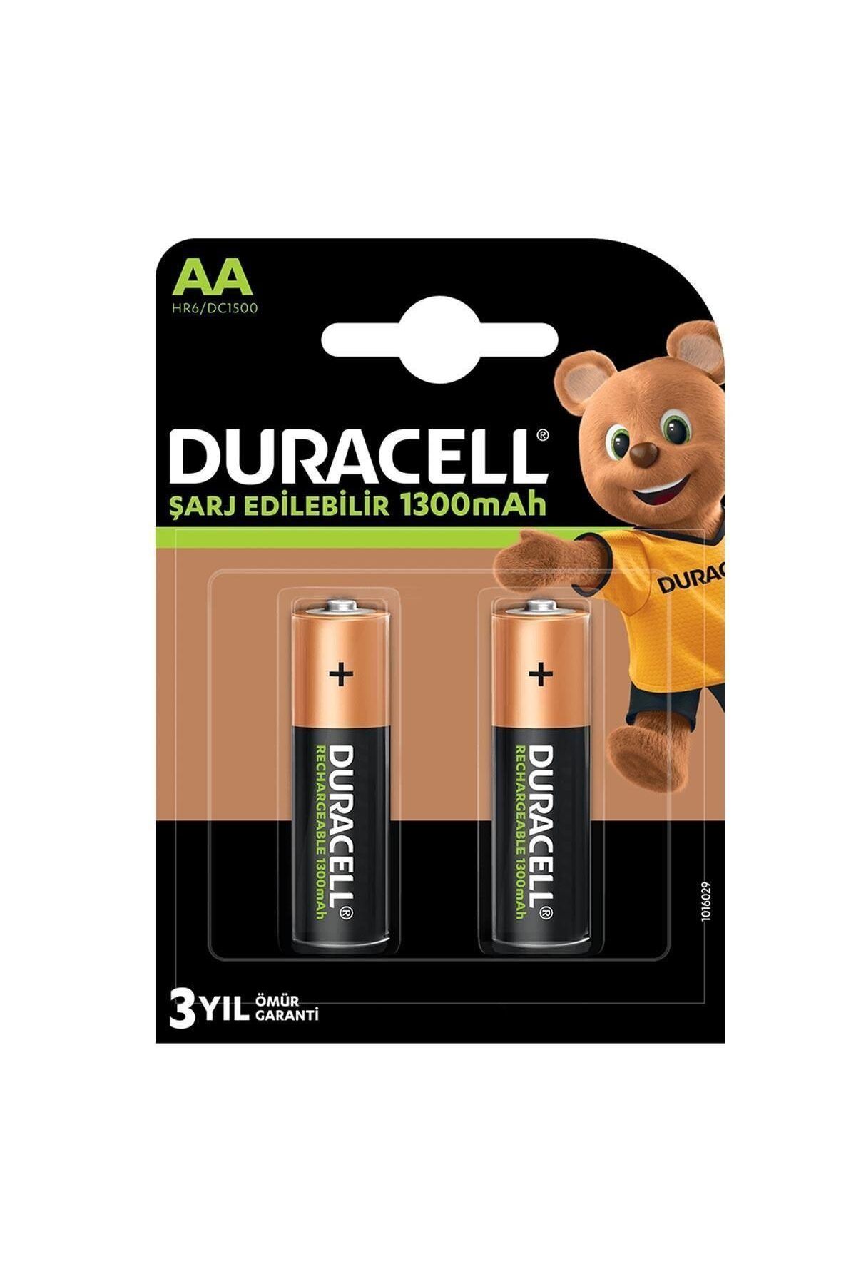 Easy Tedarik Şarj Edilebilir Pil 2Li AA 1300 mAh