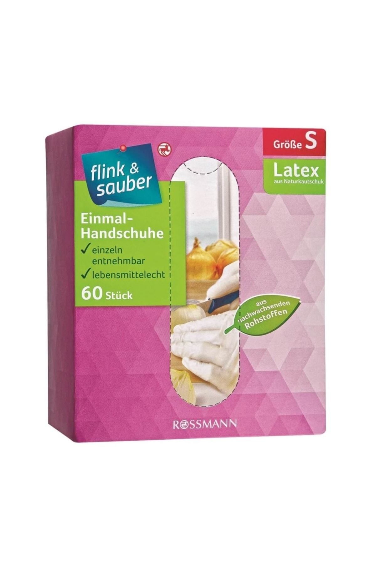 ROSSMANN Flink & Sauber Tek Kullanımlık Eldiven S Beden 60'lı