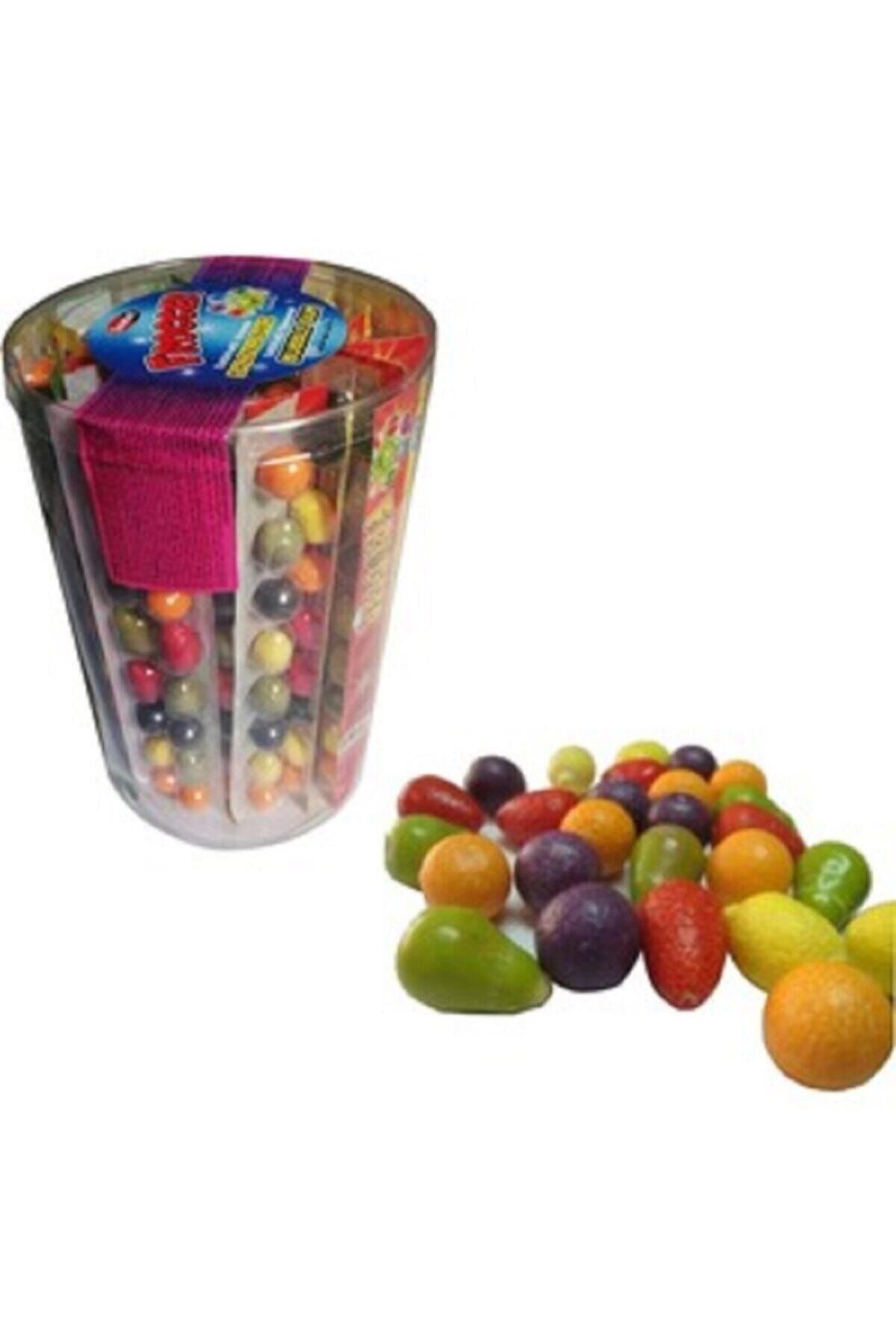 SAADET Frogger Tutti Frutti Aromalı Meyveli Sakız 42'li 1 kg