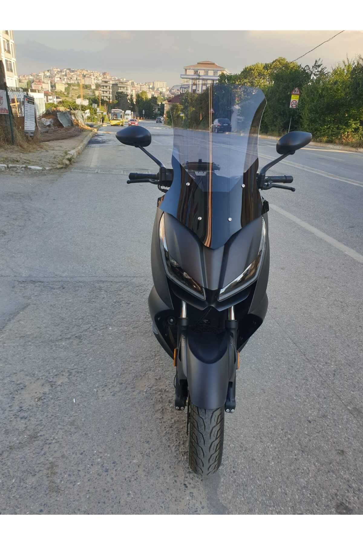RKS RZ 250 S Siperlik Ön Cam 2022-2025 Model 68cm Füme Renkli 4mm UZUN CAM