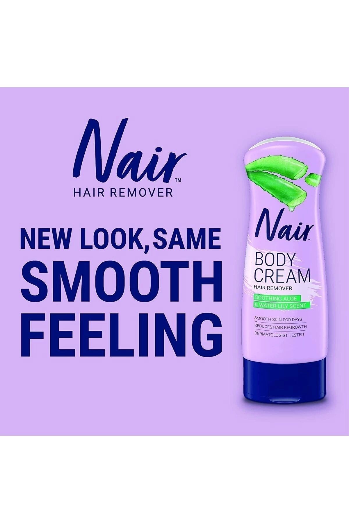 Nair-Aloe Vera and Breath Clothing - 255 Gr.Women's Body Cream - Hair Removal 2