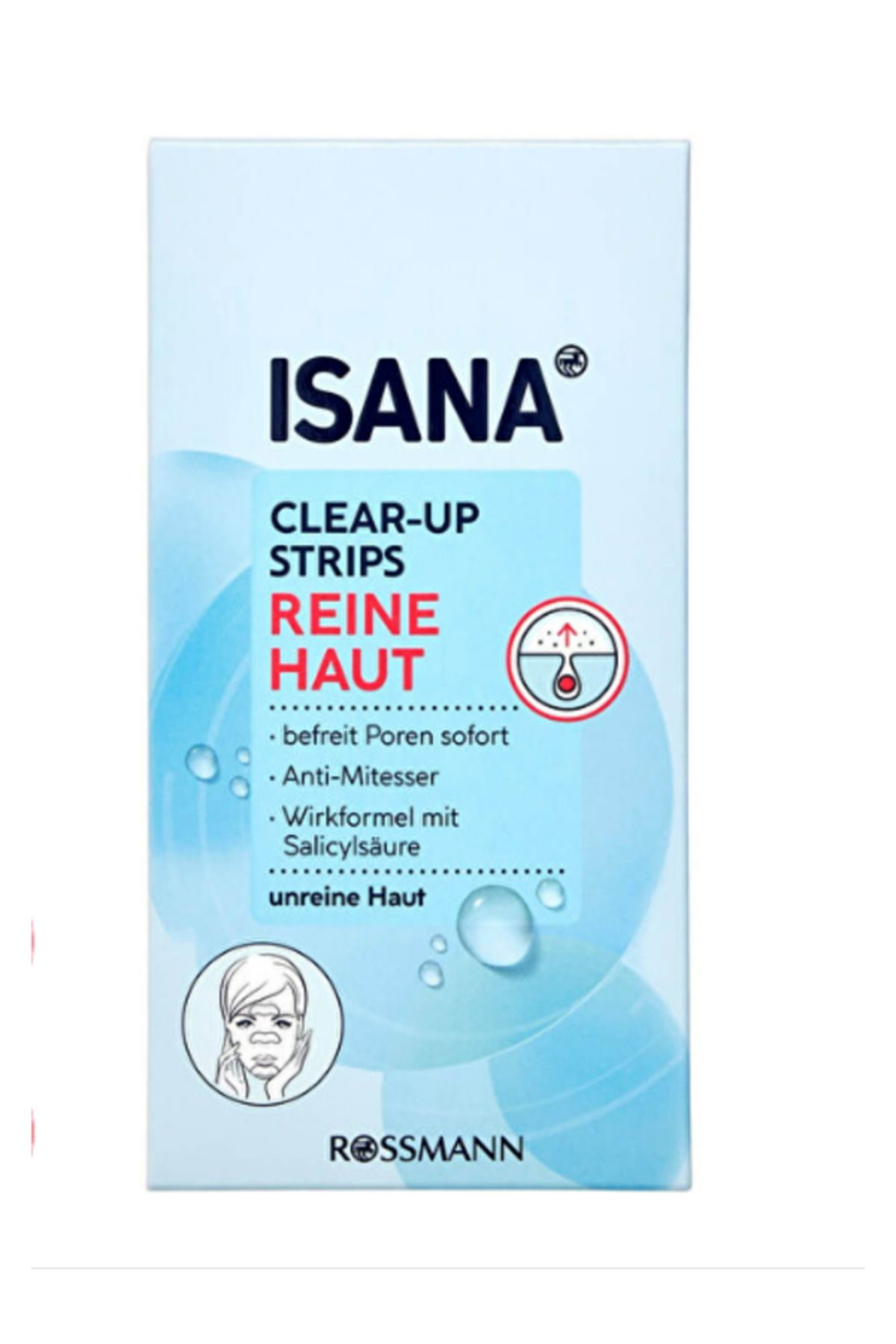 Isana Professional Isana Reine Haut Siyah Nokta Bandı Yağlı Ciltler İçin 3 adet