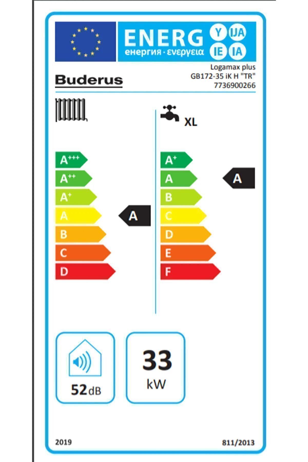 Buderus Gb172.2-35/40 Kw Yoğuşmalı Kombi