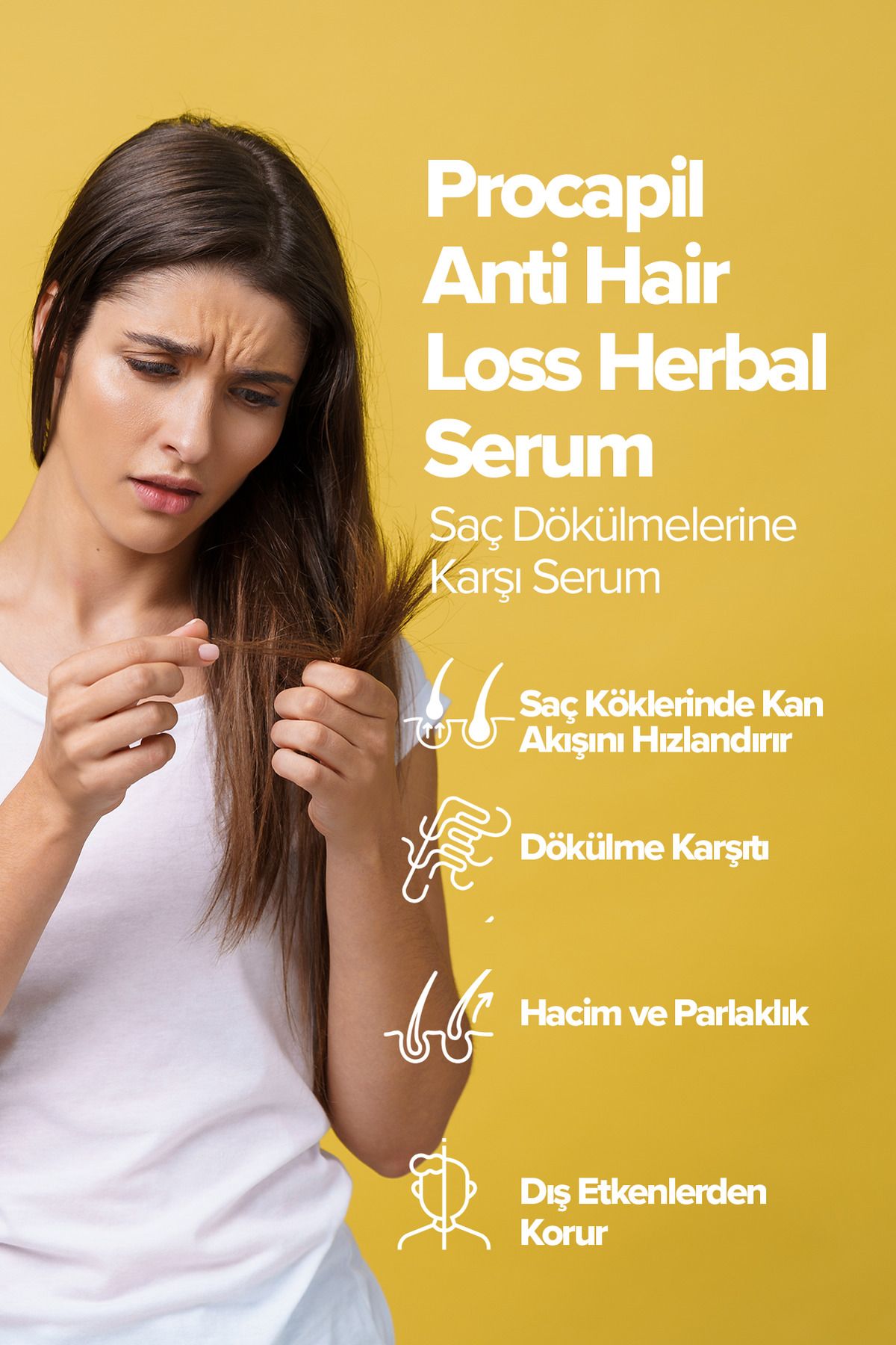 Q Lune Saç Dökülme Karşıtı Etkili Formül Procapil (%5) Serum/sprey 60ml (ANTİ HAİR LOSS HERBAL SPRAY/SERUM)-2