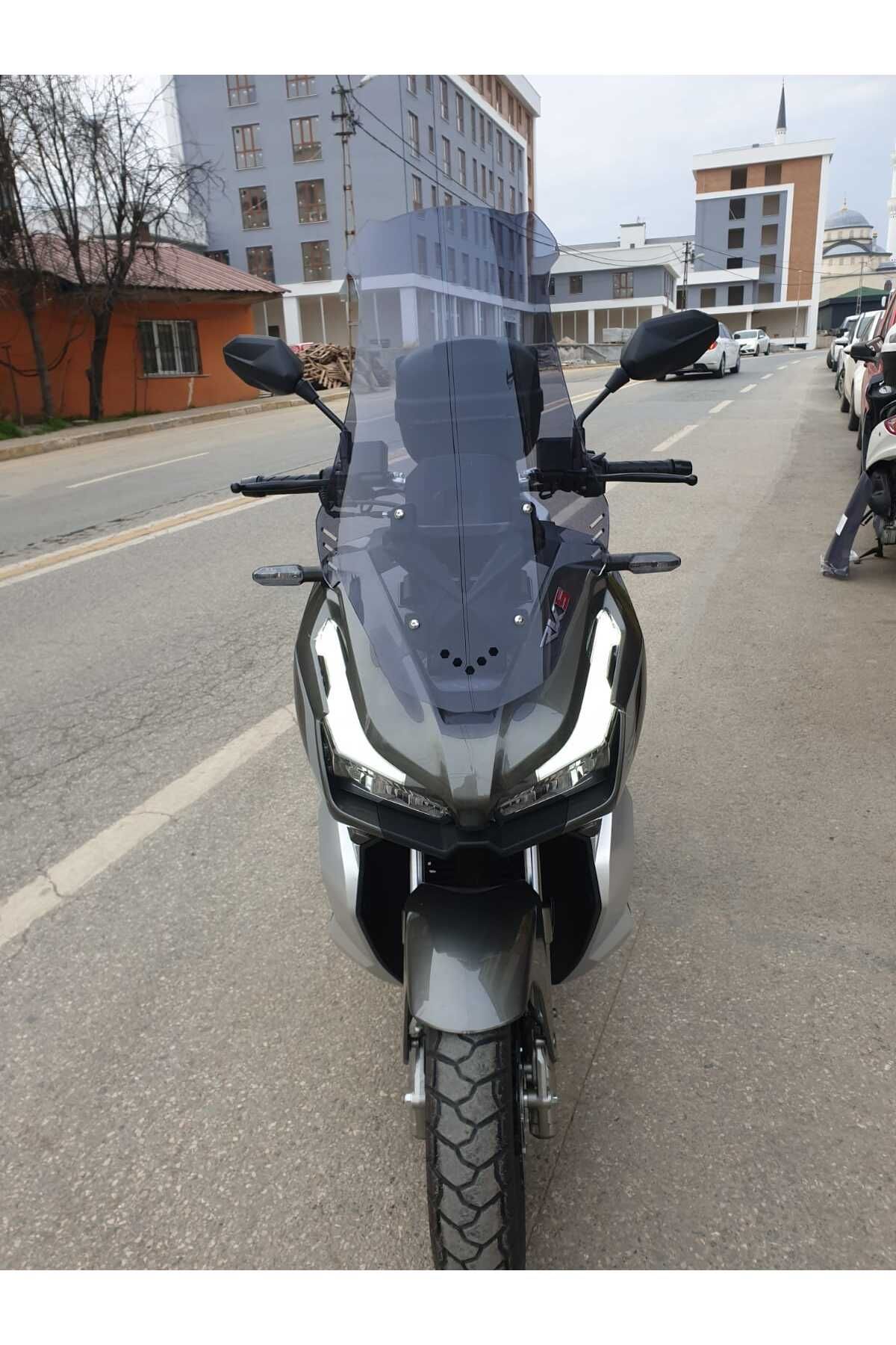 RKS Veloce 150 Siperlik Ön Cam 2023-2025 Model 75cm Füme Renkli 4mm UZUN CAM