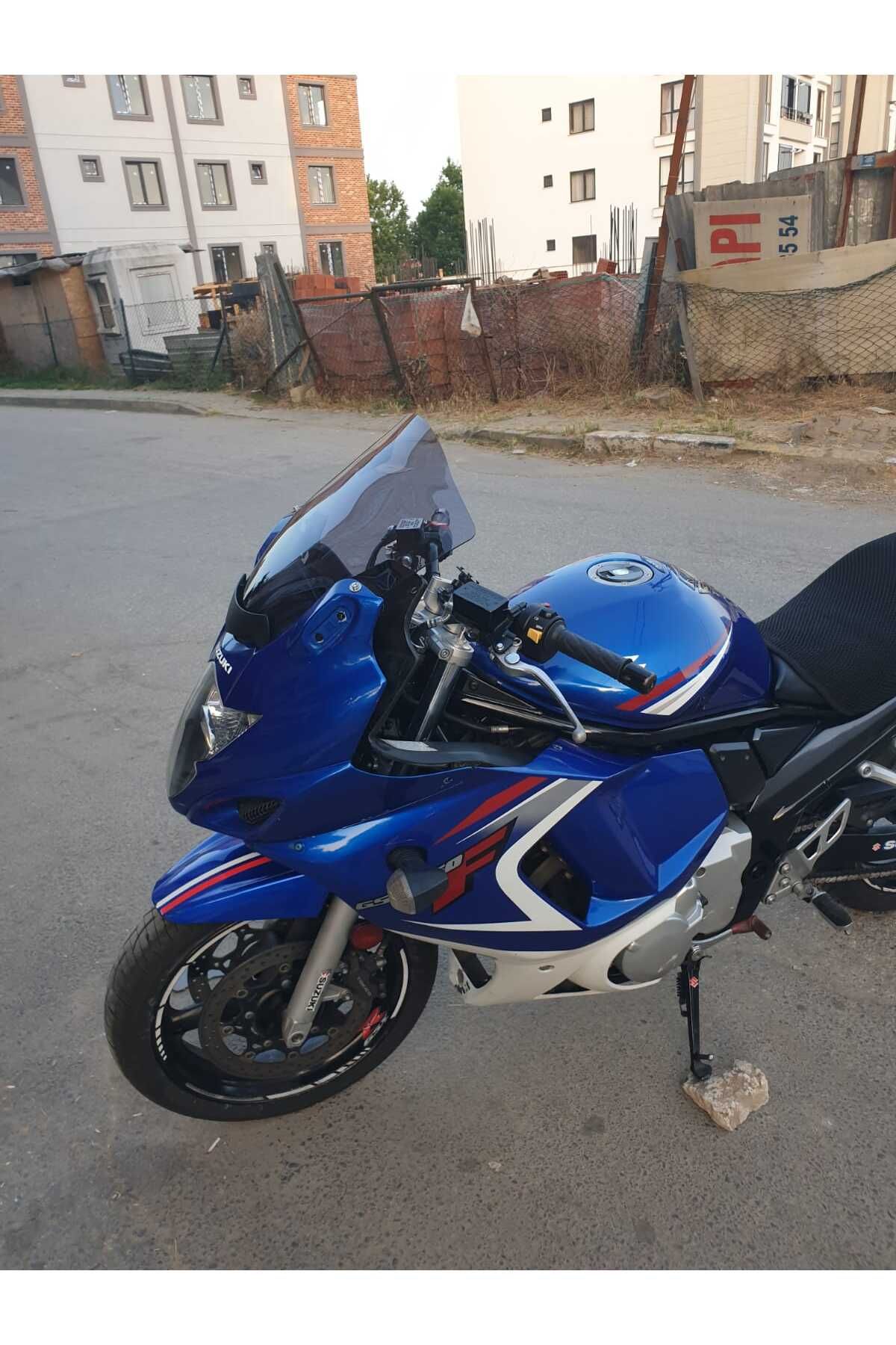 Suzuki GSX 650 F Siperlik Ön Cam 2008 2012 Model 40cm Füme Renkli