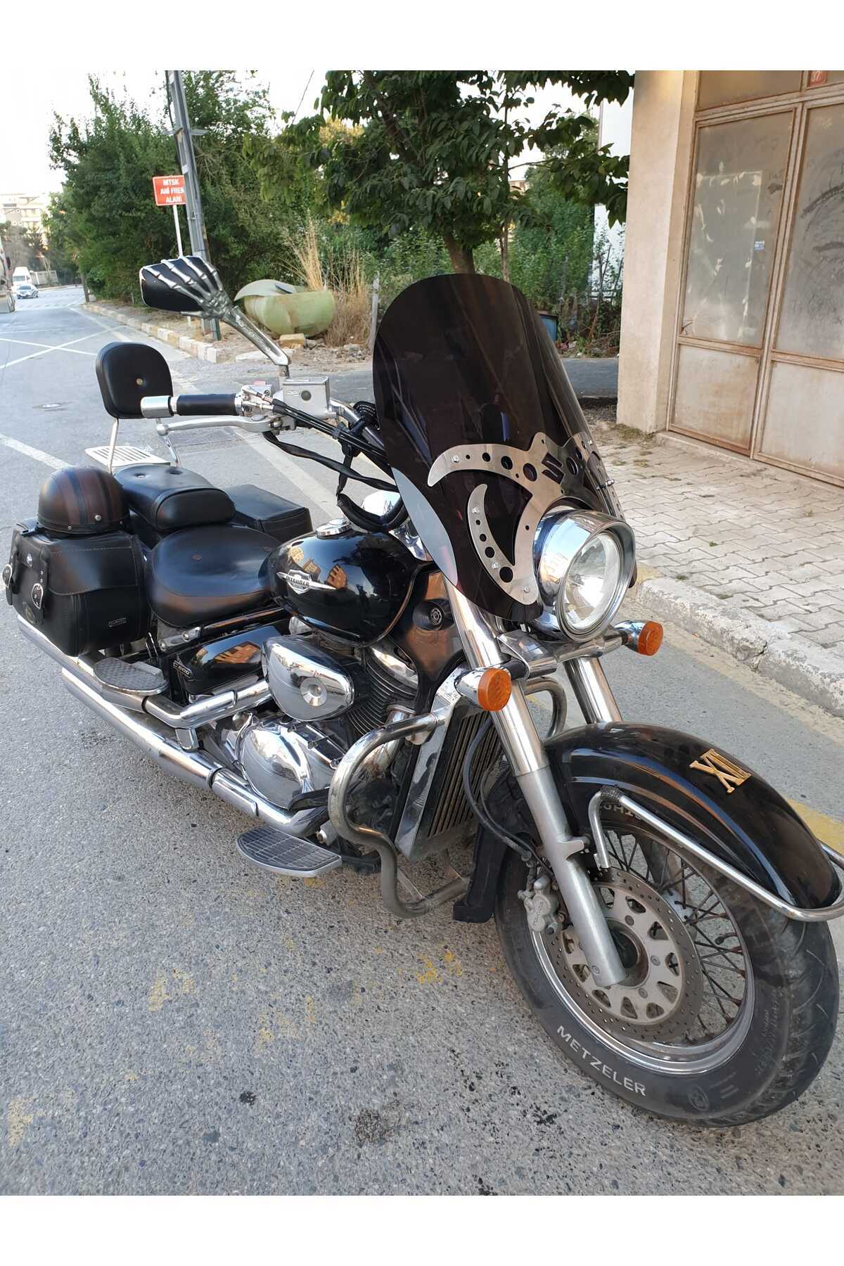 Suzuki V-VL-C Siperlik Ön Cam 2001-2013 Model 61cm Siyah Renkli 4mm APARAT GÖNDERİLMEYECEKTİR