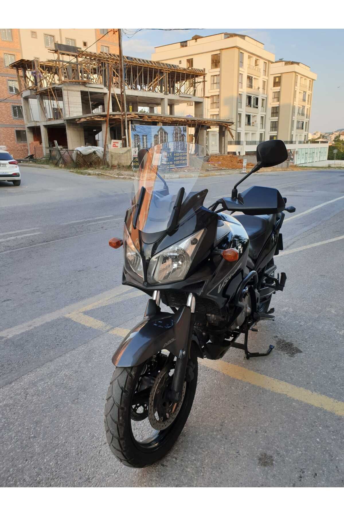 Suzuki V-strom DL 650-1000 Siperlik Ön Cam 2004-2010 Model 45cm Şeffaf Renkli 4mm