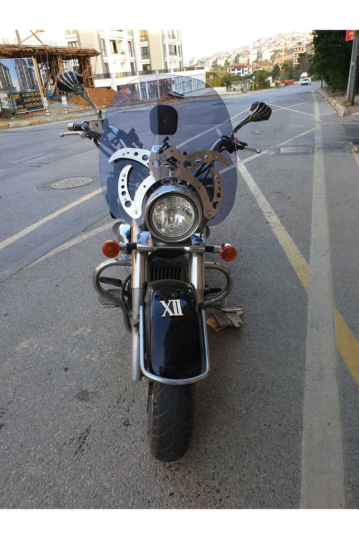 Suzuki V-VL-C Siperlik Ön Cam 2001-2013 Model 61cm Füme Renkli 4mm APARAT GÖNDERİLMEYECEK