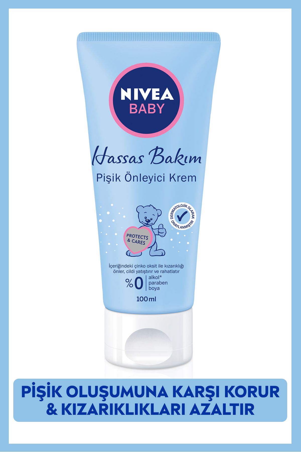 لوسیون بدن سفت کننده ویتامین C Q10 400 میلی لیتر و کرم ضد جوش بیبی Sensitive Care 100 میلی لیتر NIVEA