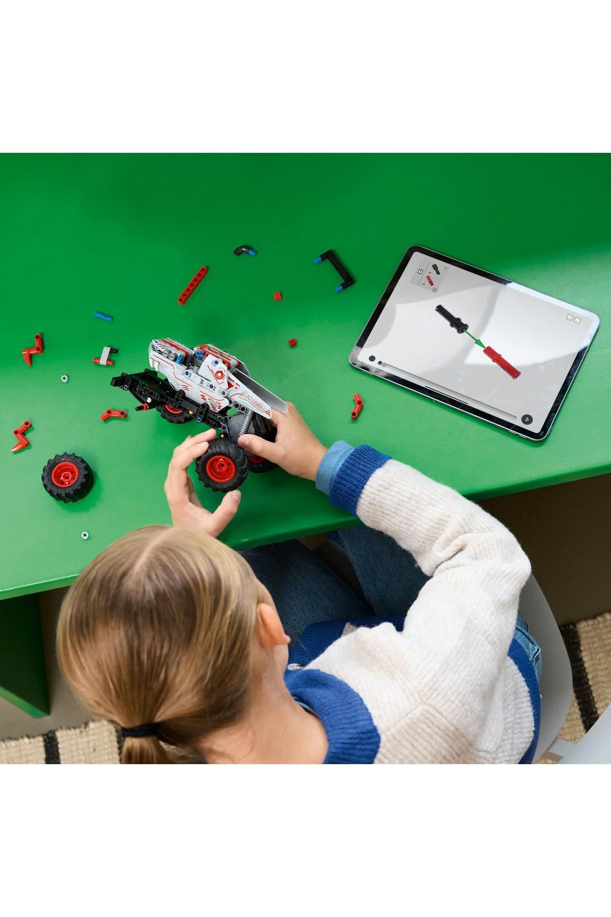LEGO-®   تكنيك مونستر جام ™   الرعد ™   مجموعة بناء نماذج الألعاب 42200 - 7+ (232 Pr) 9