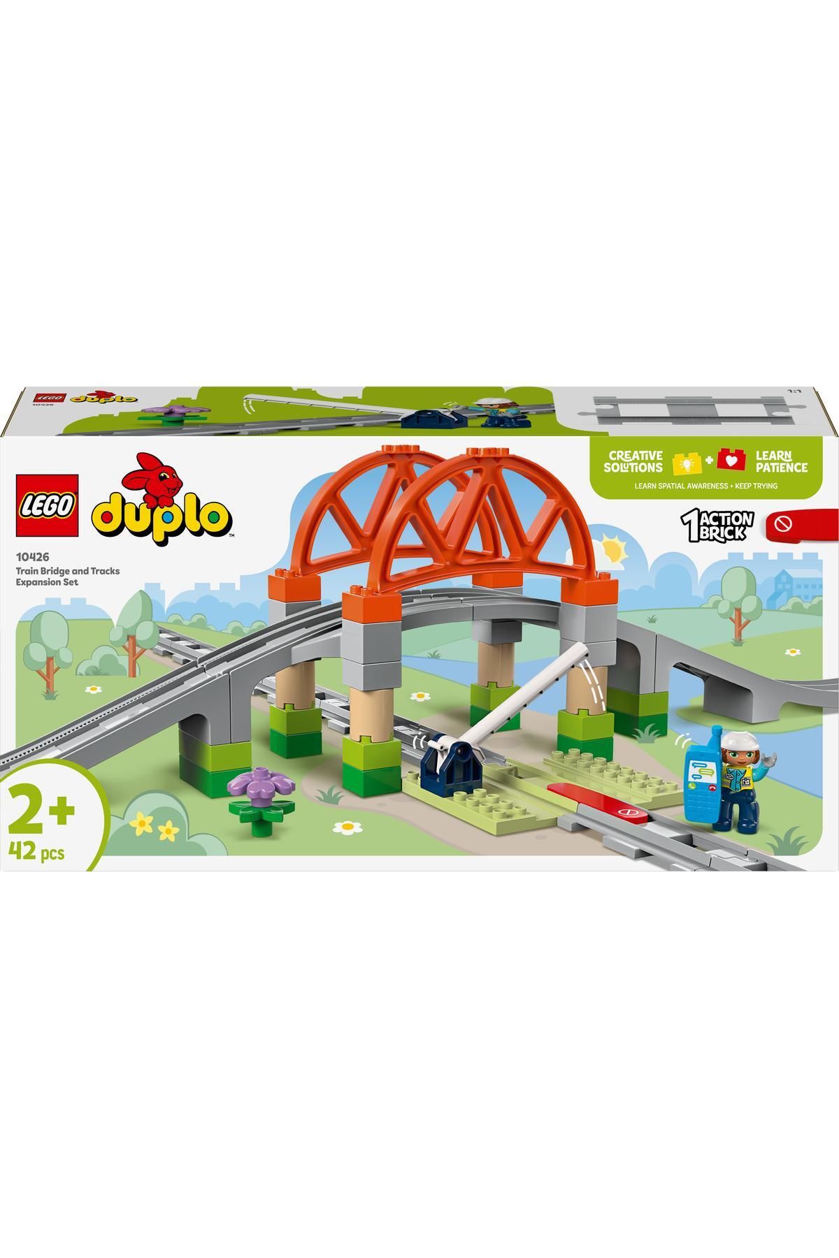LEGO-® مجموعة توسيع جسر ومسارات قطار المدينة DUPLO® 10426 3