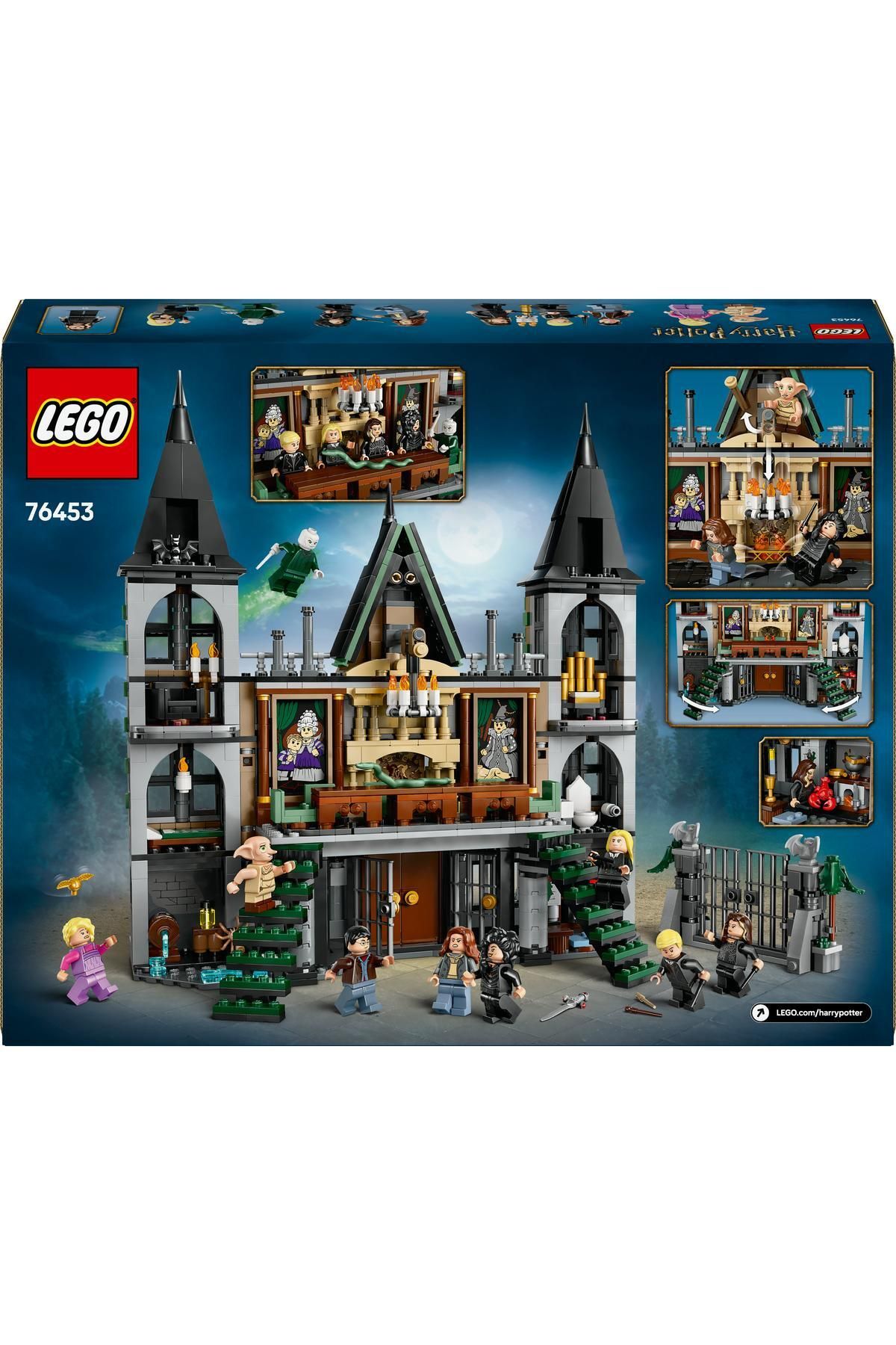 LEGO-® Harry Potter™ Malfoy Manor, Wizard Toy Building Set 76453 4