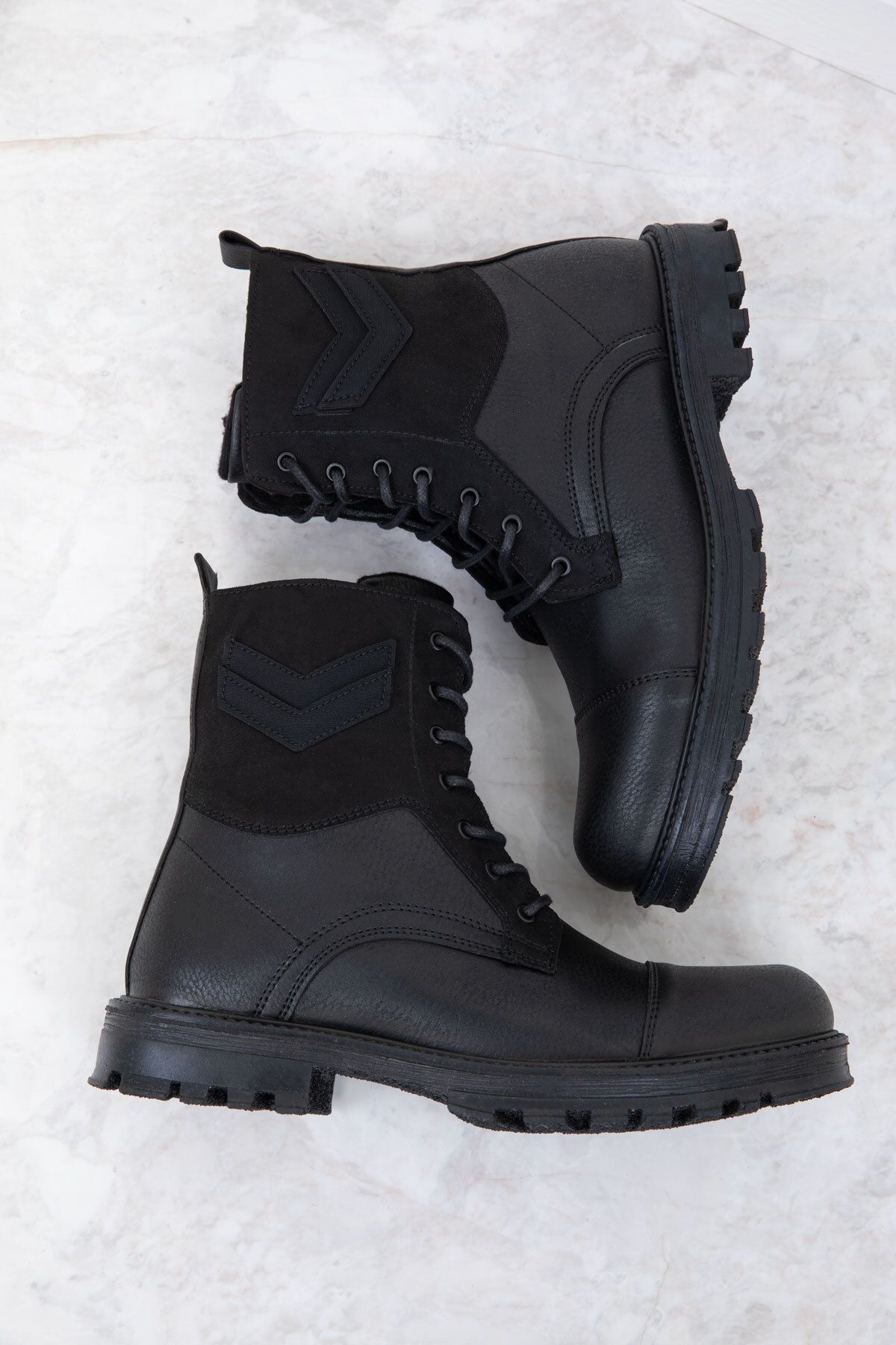 SOHO-Ανδρικές Μπότες Suede - Μαύρο, 2015 Model, Bootie 2