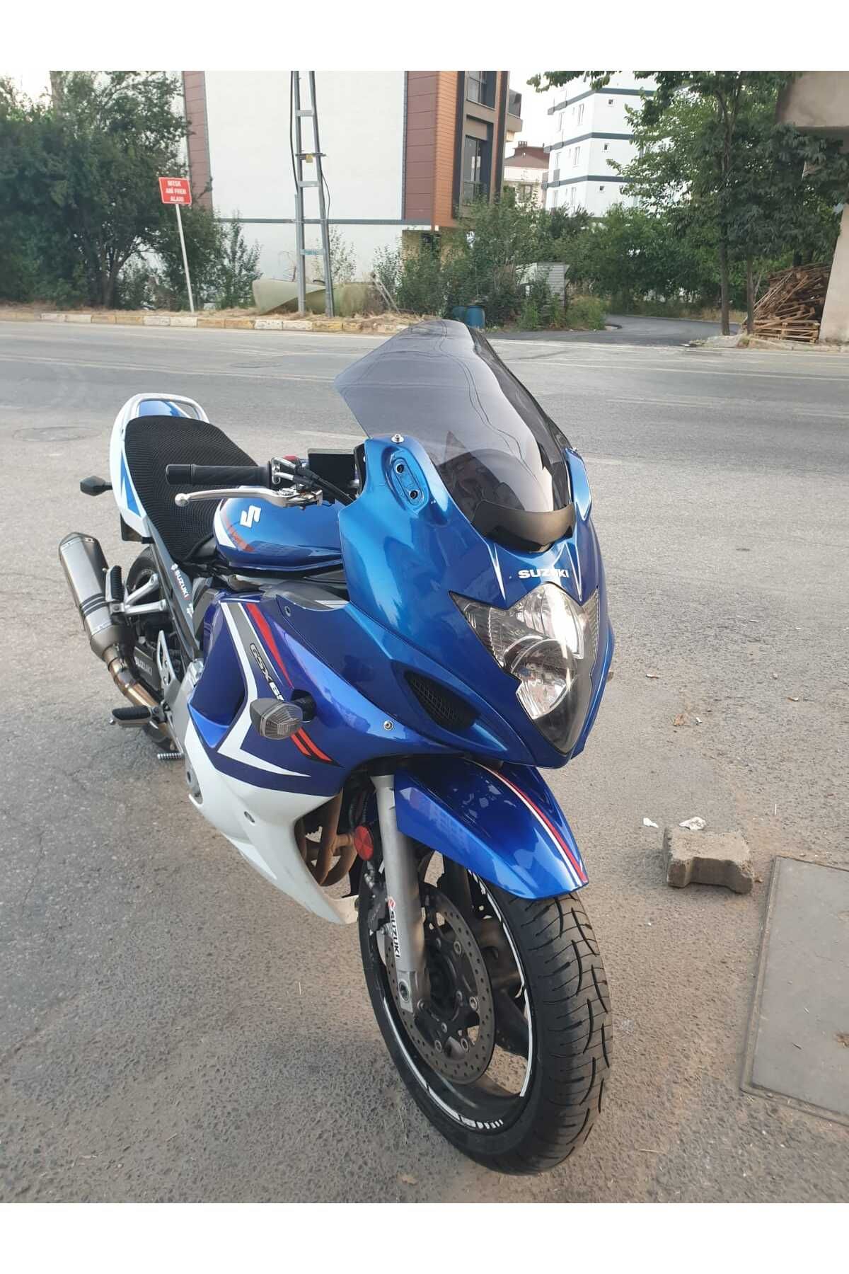 Suzuki GSX 650 F Siperlik Ön Cam 2008 2012 Model 40cm Füme Renkli