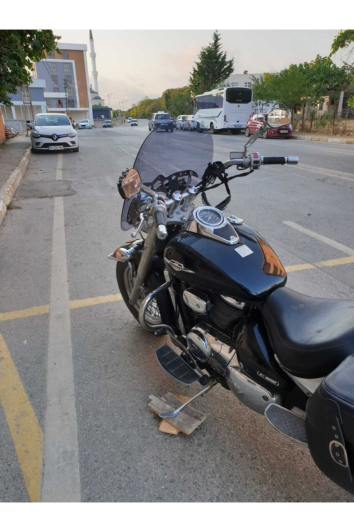 Suzuki V-VL-C Siperlik Ön Cam 2001-2013 Model 61cm Füme Renkli 4mm APARAT GÖNDERİLMEYECEK