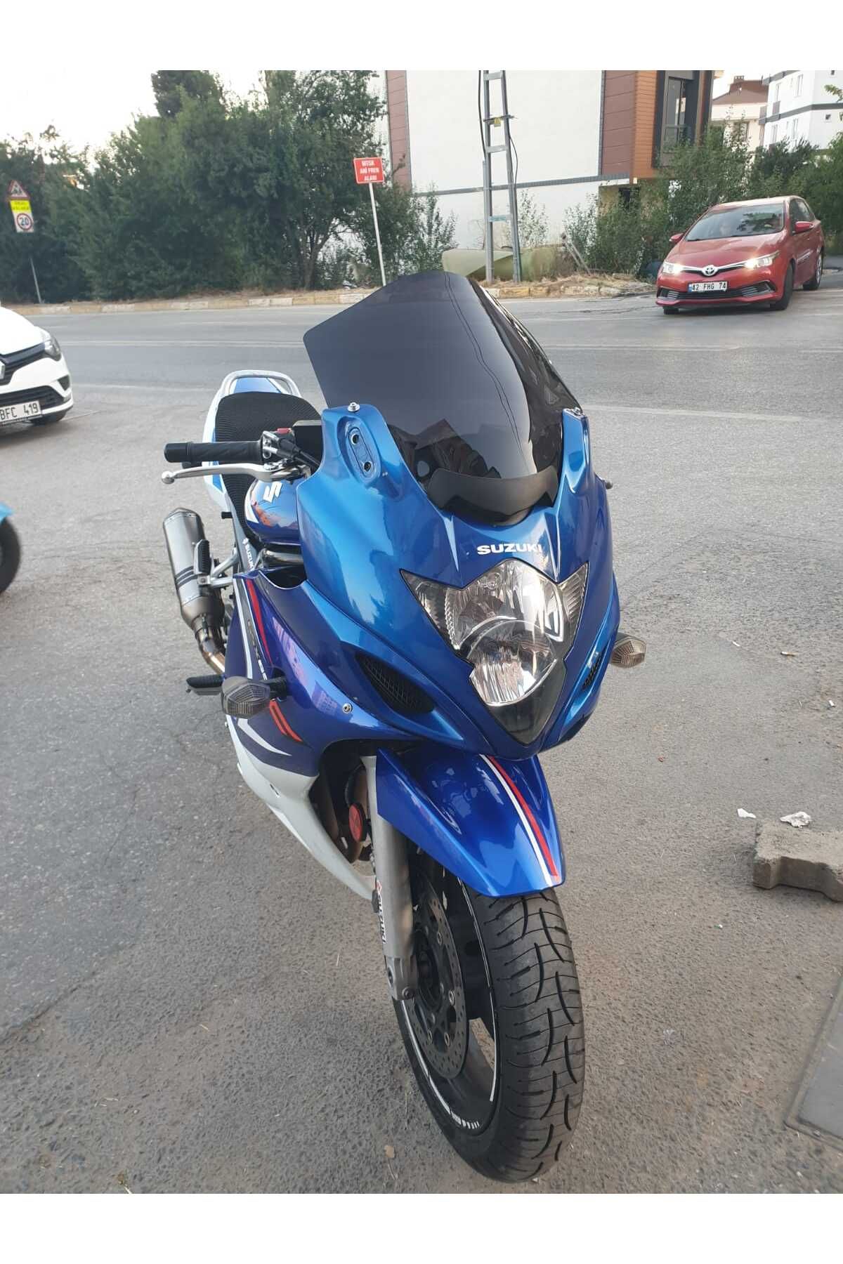 Suzuki GSX 650 F Siperlik Ön Cam 2008 2012 Model 40cm Siyah Renkli