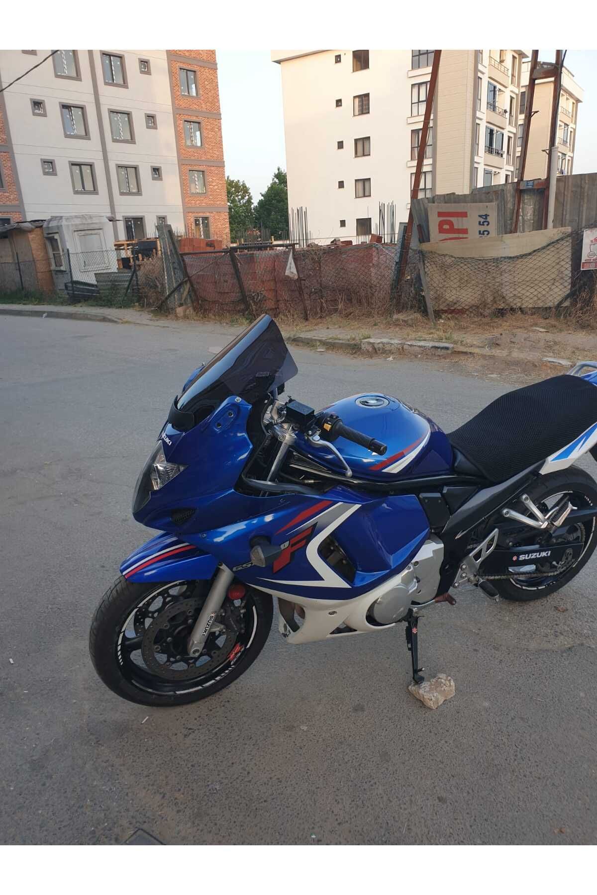 Suzuki GSX 650 F Siperlik Ön Cam 2008 2012 Model 40cm Siyah Renkli