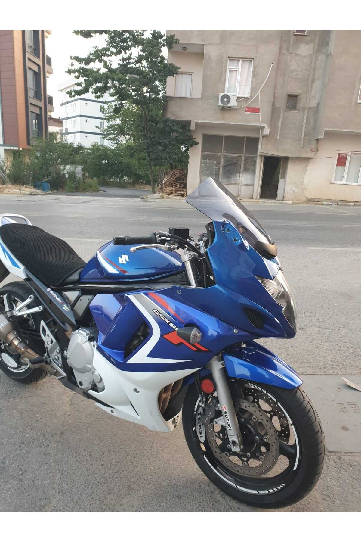 Suzuki GSX 650 F Siperlik Ön Cam 2008 2012 Model 40cm Füme Renkli