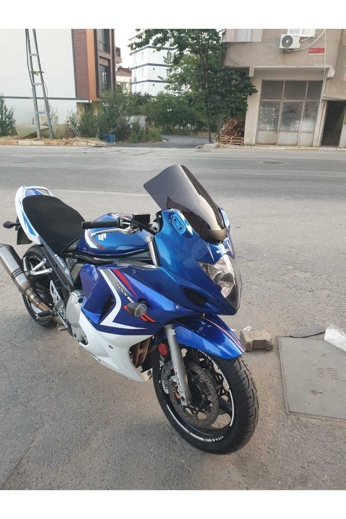 Suzuki GSX 650 F Siperlik Ön Cam 2008 2012 Model 40cm Siyah Renkli