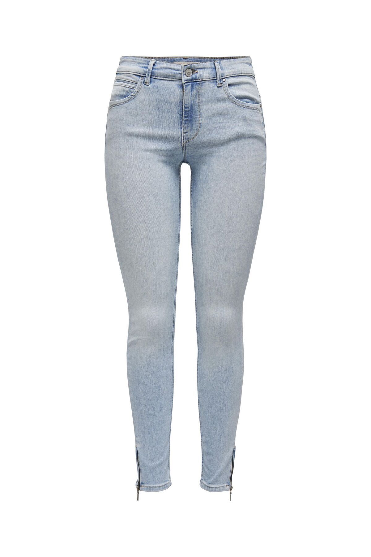 ONLY-Skinny-Jeans mit geradem Bein 2