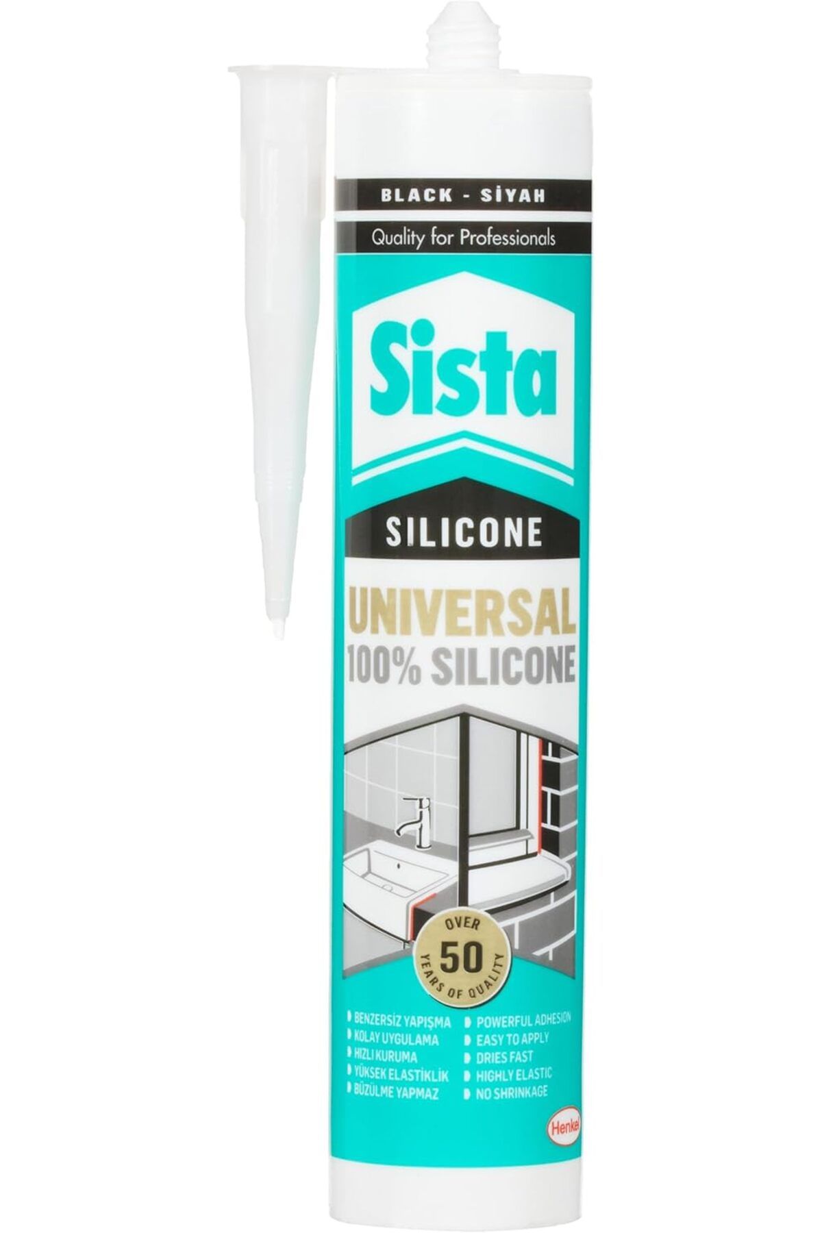 STOREMAX efshopx Universal Silikon Siyah 310 Ml New Desing 1002192