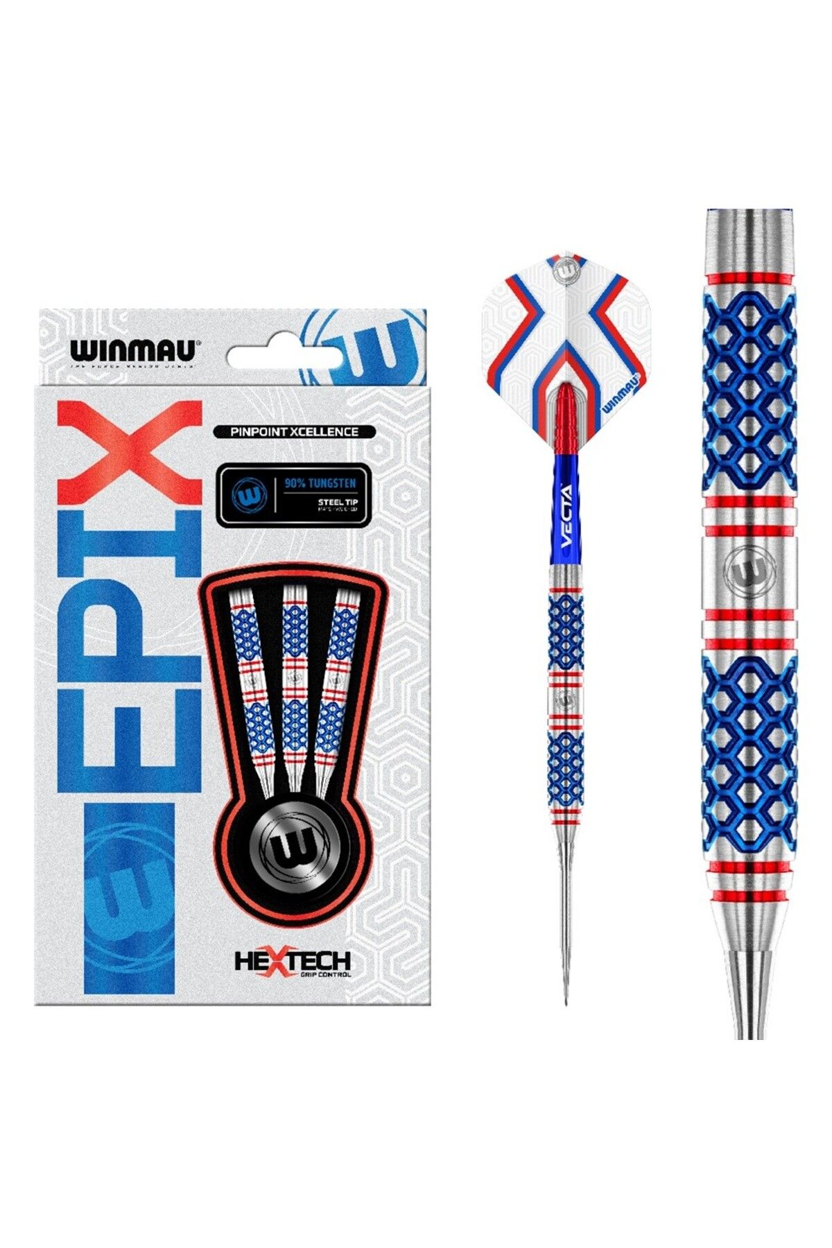 WINMAU Epix %90 Tungsten Çelik Uçlu Dart Oku