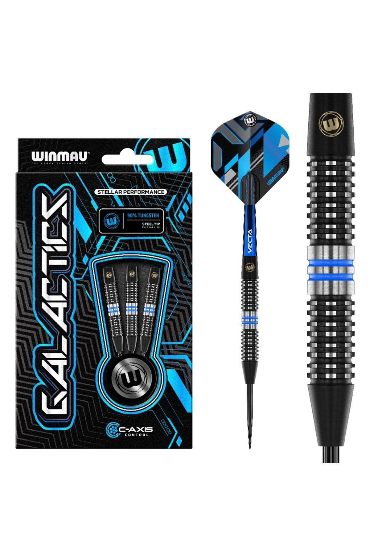 WINMAU Galactics %90 Tungsten Çelik Uçlu Dart Oku