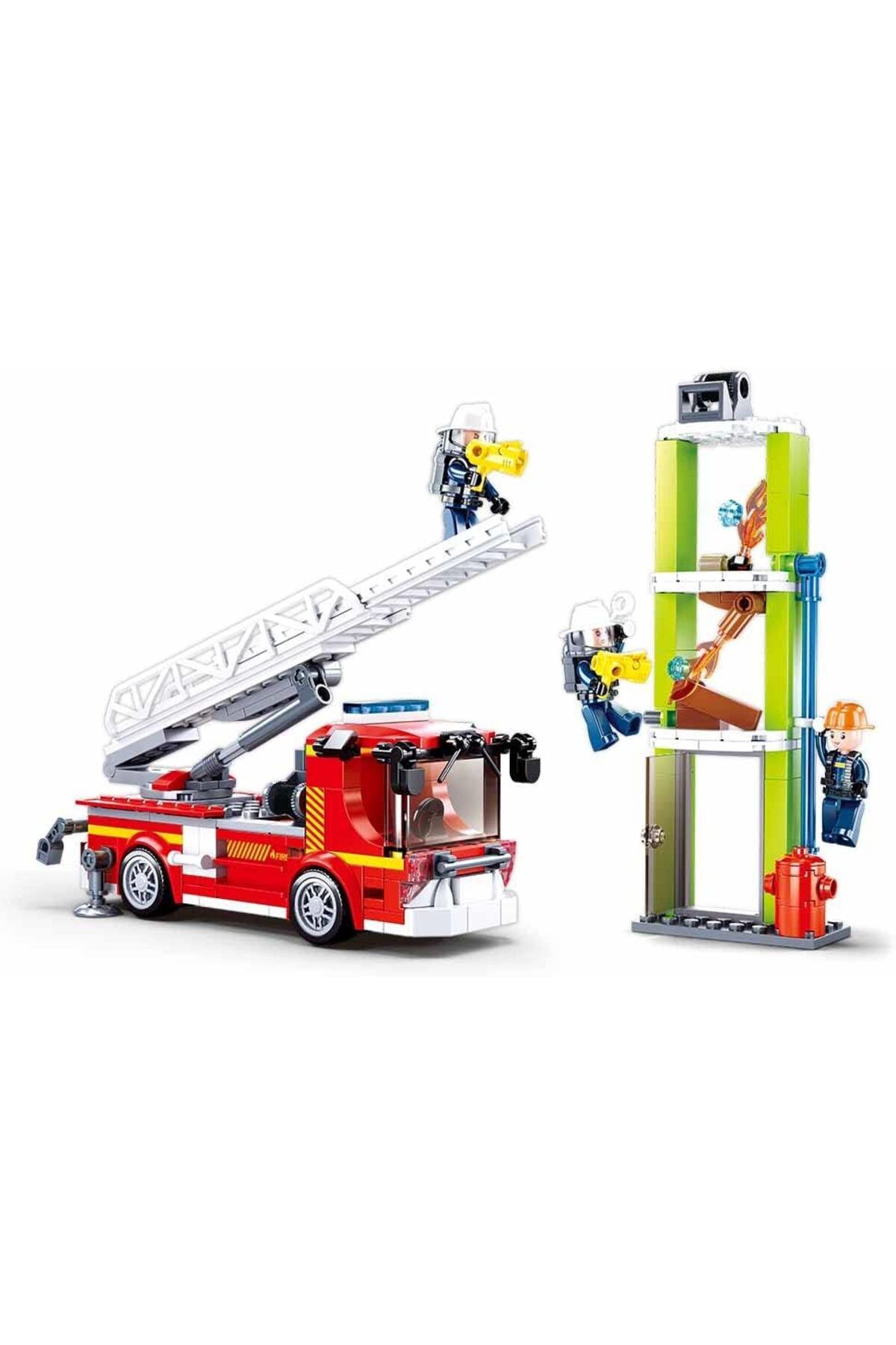 STOREMAX MU-ARTSHOP Fire İtfaiye Kamyonu Yapım Seti, 343 Parça tnca 871301