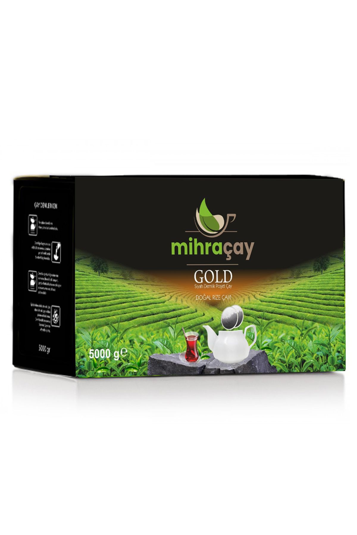 Mihraçay Mihra Çay 5 KG Demlik Poşet - 50Gr'lık