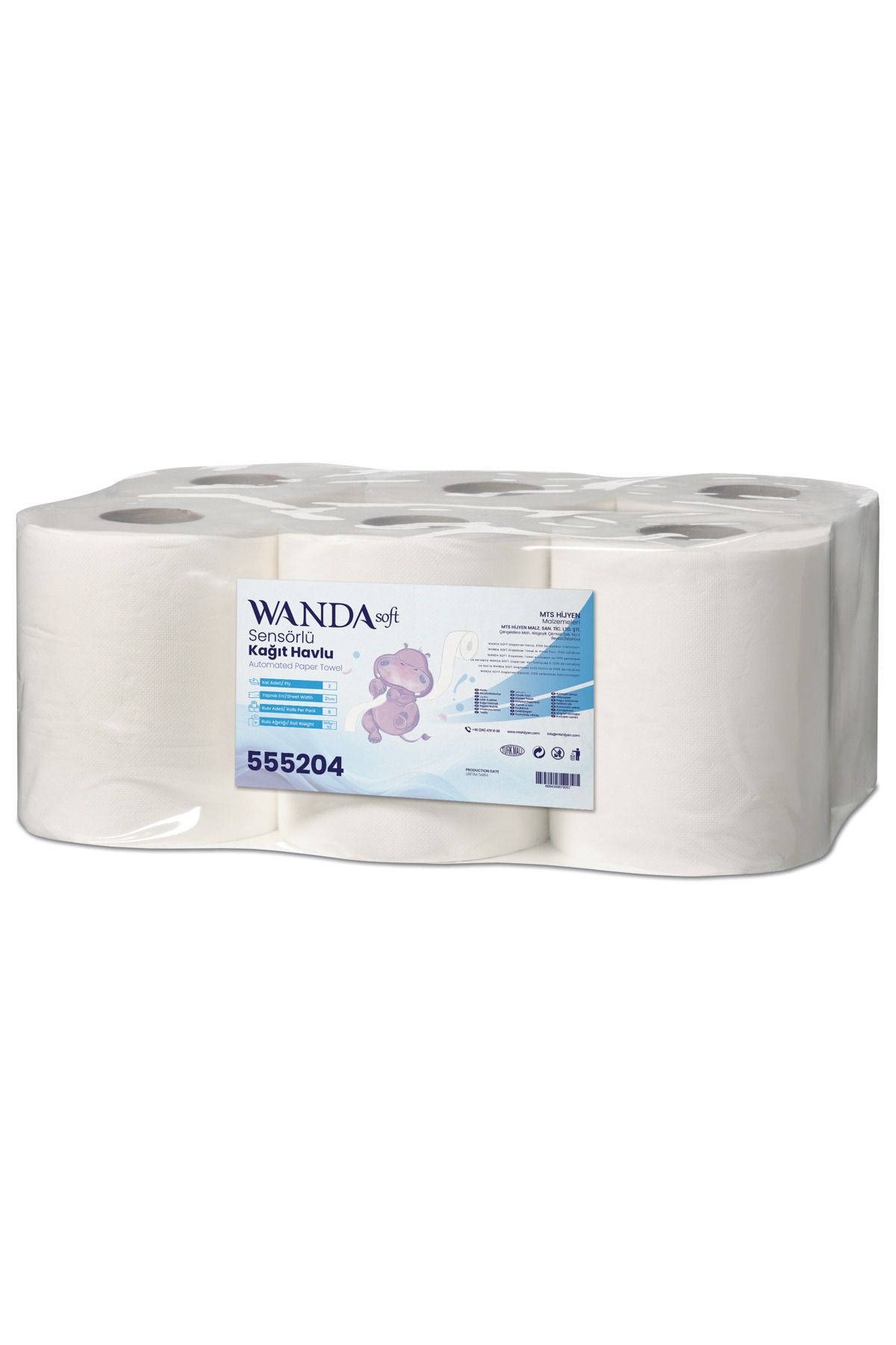 Wanda soft WANDA Professional Extra Automotion Kağıt Havlu 4 kg